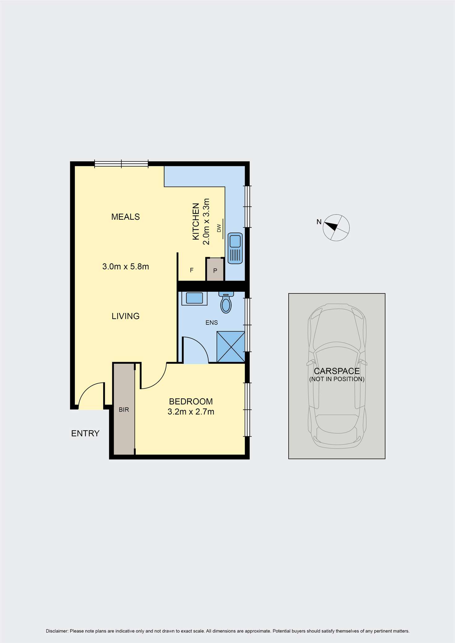 Floorplan of Homely apartment listing, 8/30 Richardson Street, Essendon VIC 3040