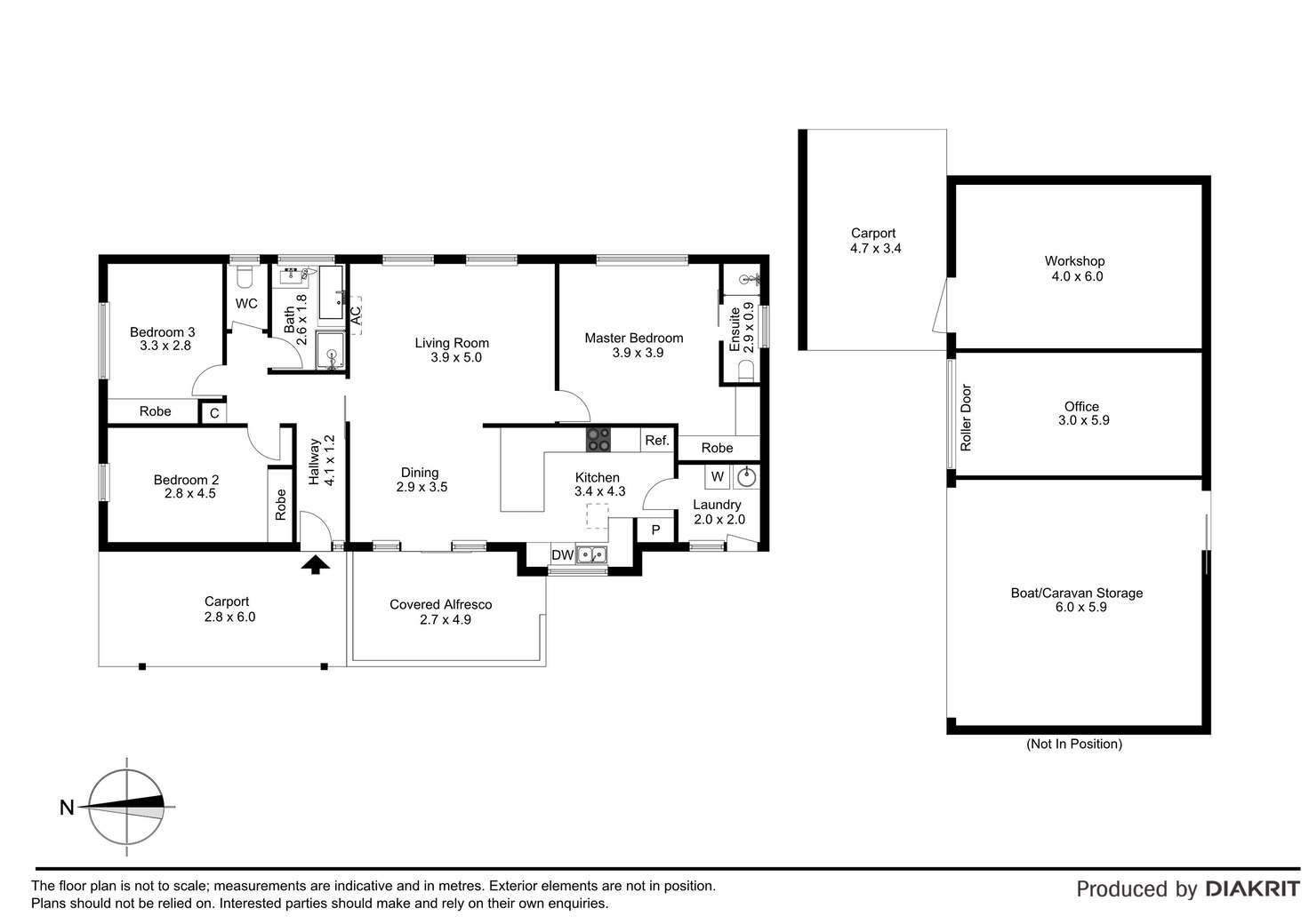 Floorplan of Homely house listing, 29 Spring Street, Hastings VIC 3915