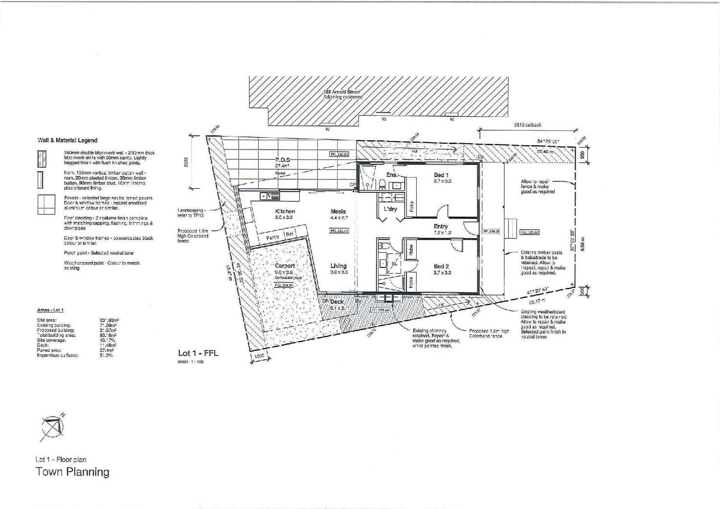 Floorplan of Homely house listing, 181 Arnold Street, Bendigo VIC 3550