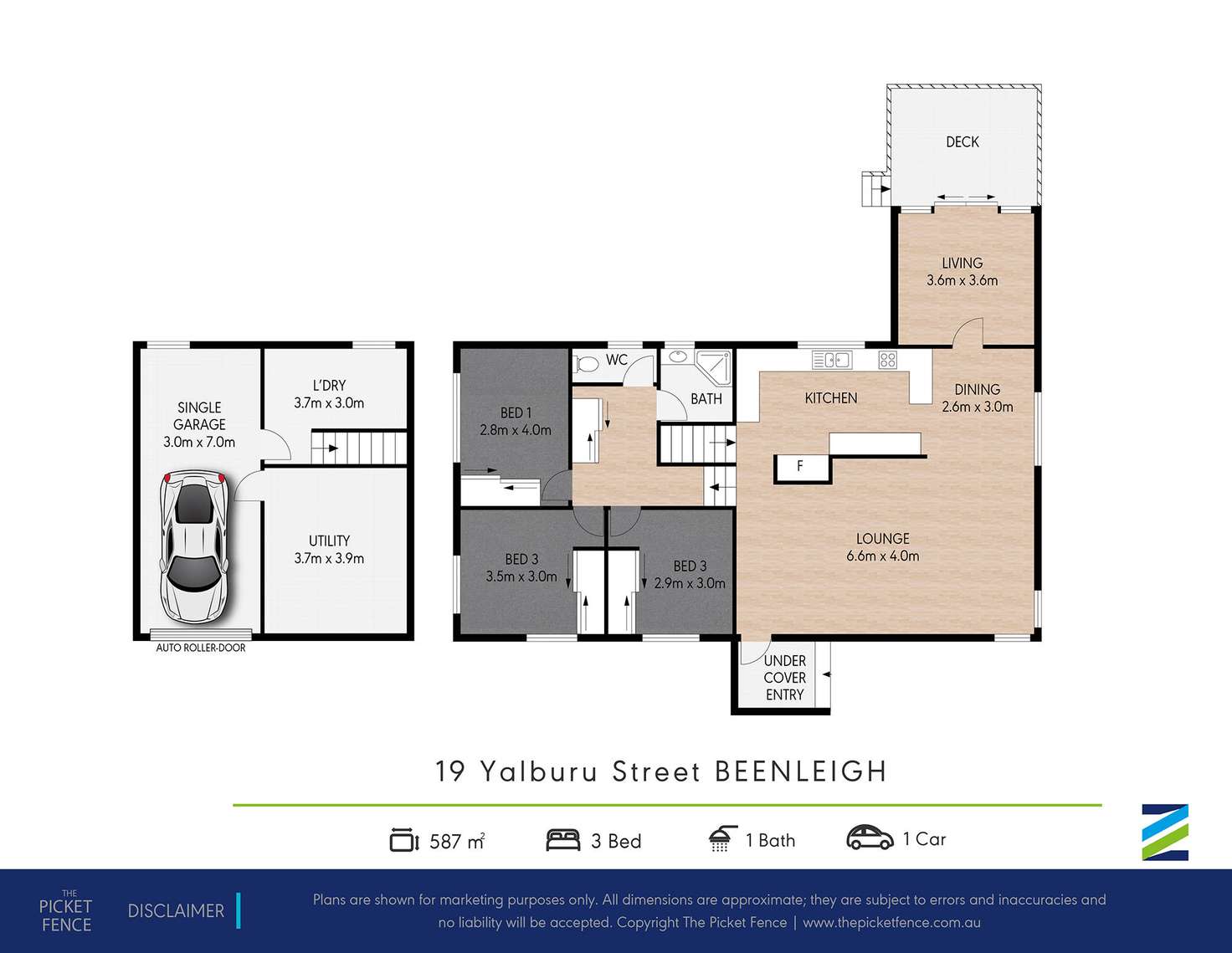 Floorplan of Homely house listing, 19 Yalburu Street, Beenleigh QLD 4207