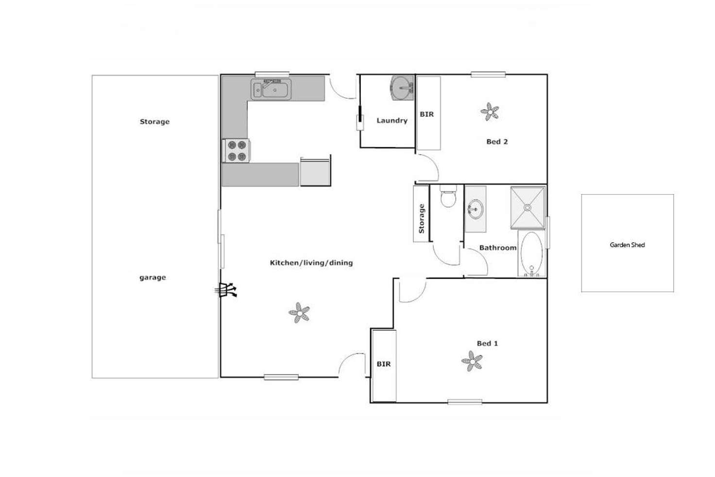 Floorplan of Homely house listing, 7/2 Duncan Avenue, Port Lincoln SA 5606