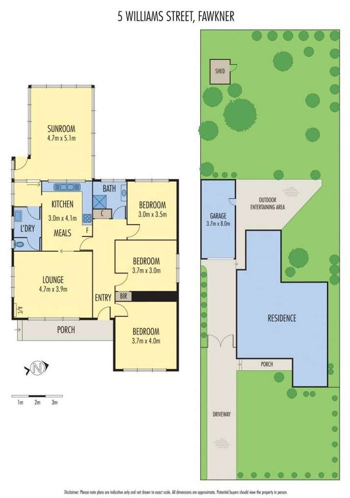 Floorplan of Homely house listing, 5 William Street, Fawkner VIC 3060