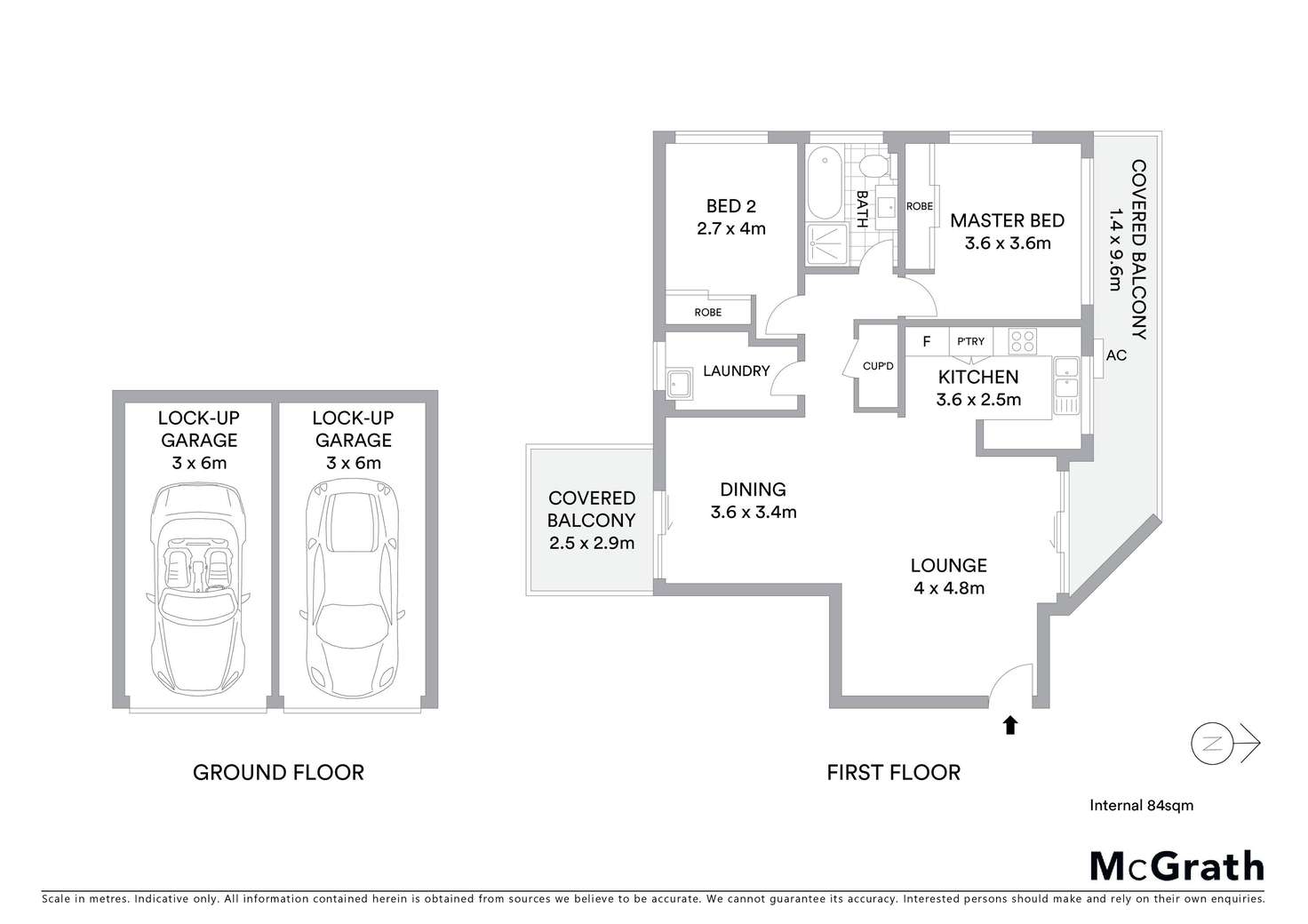 Floorplan of Homely unit listing, 4/51 Fennell Street, North Parramatta NSW 2151
