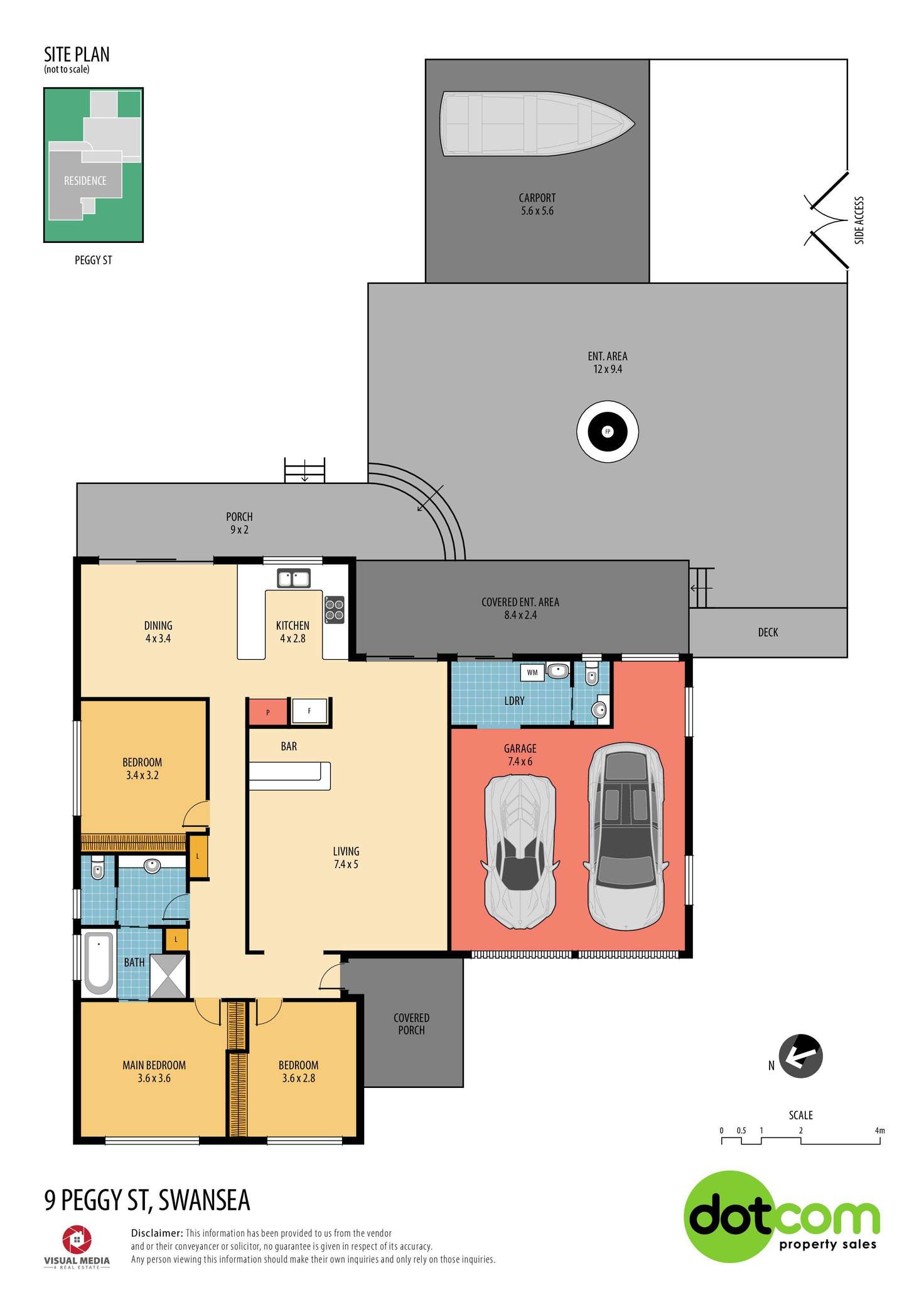 Floorplan of Homely house listing, 9 Peggy Street, Swansea NSW 2281