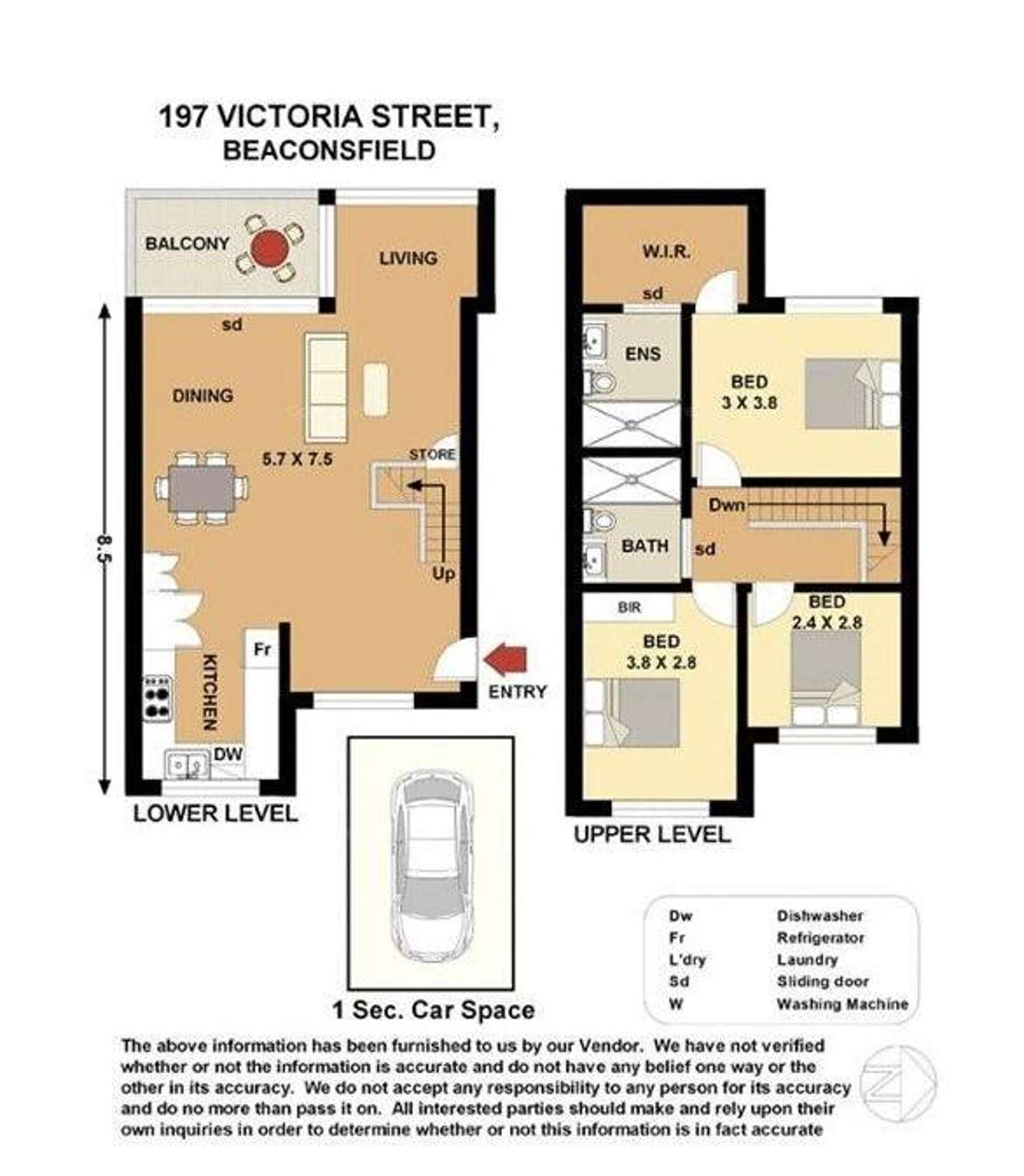Floorplan of Homely apartment listing, 9/197 Victoria Street, Beaconsfield NSW 2015