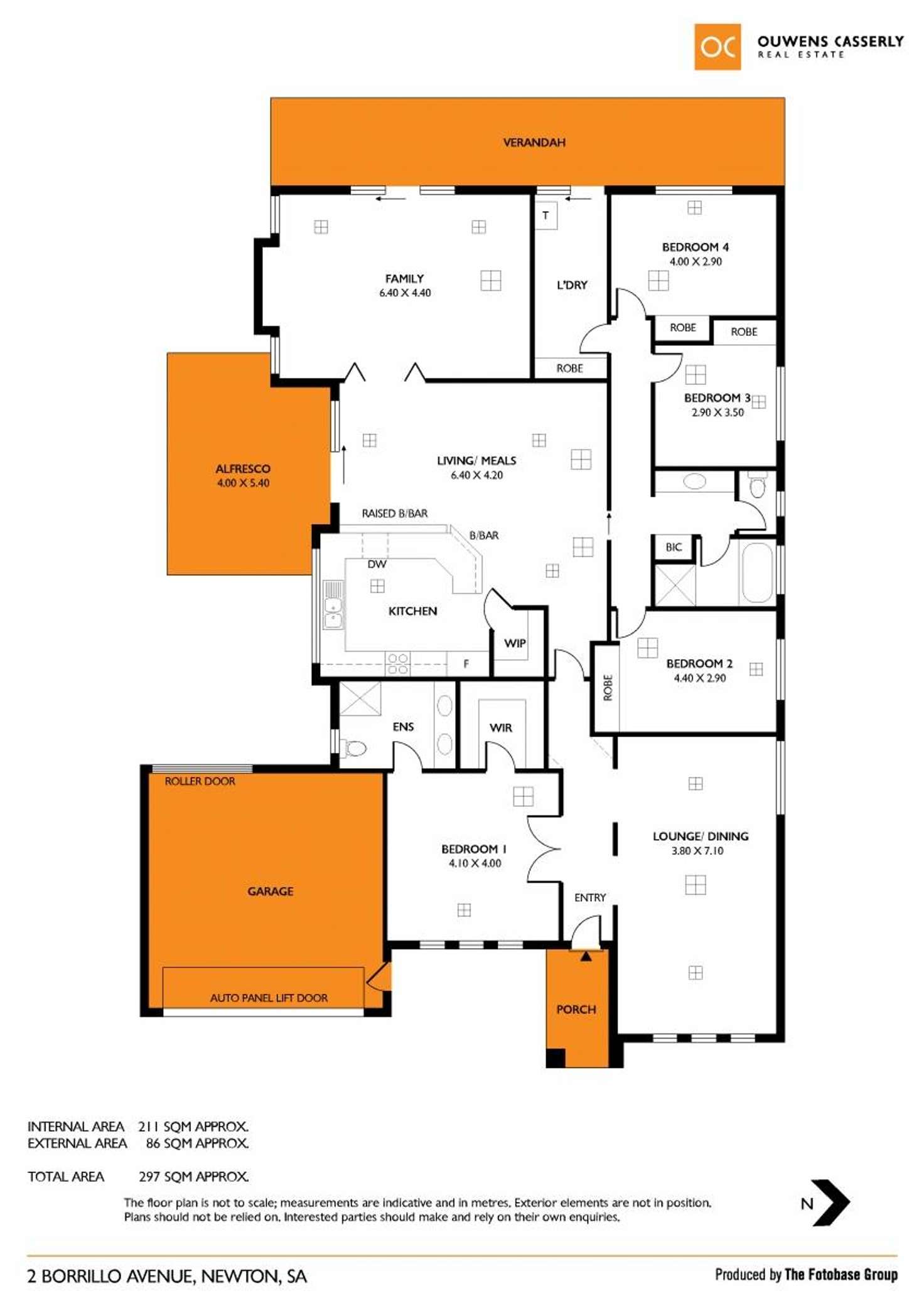Floorplan of Homely house listing, 2 Borrillo Avenue, Newton SA 5074