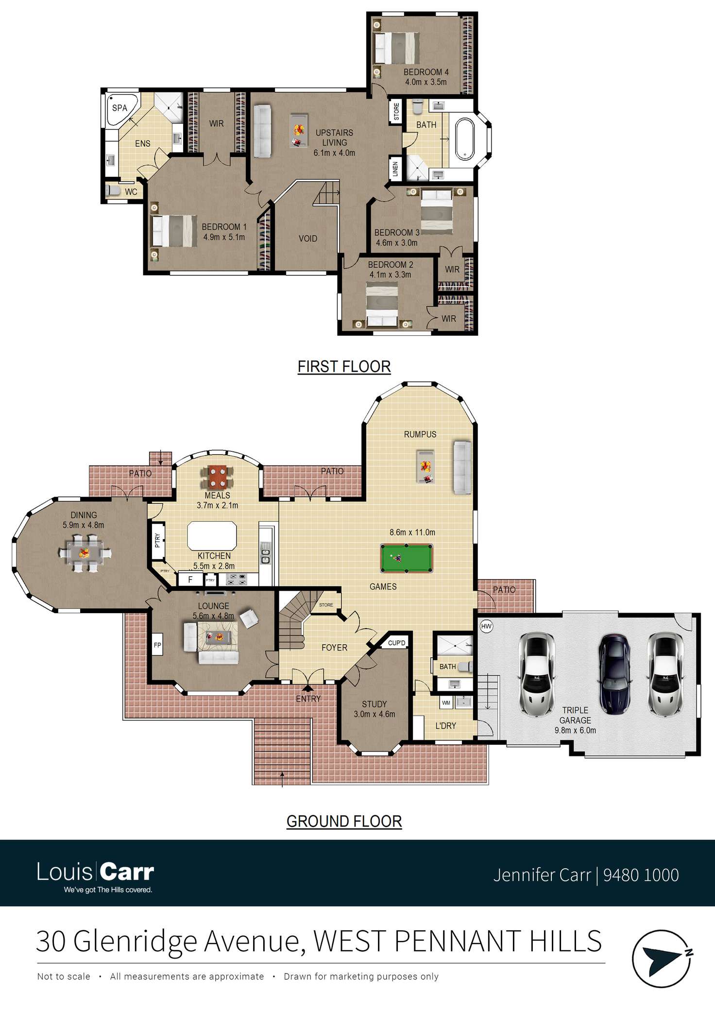 Floorplan of Homely house listing, 30 Glenridge Avenue, West Pennant Hills NSW 2125