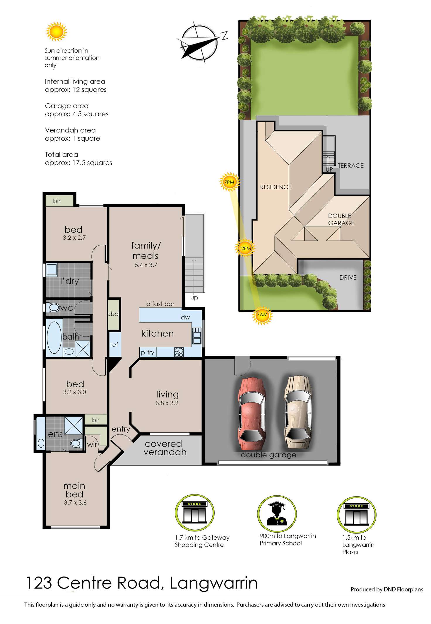 Floorplan of Homely house listing, 123 Centre Road, Langwarrin VIC 3910