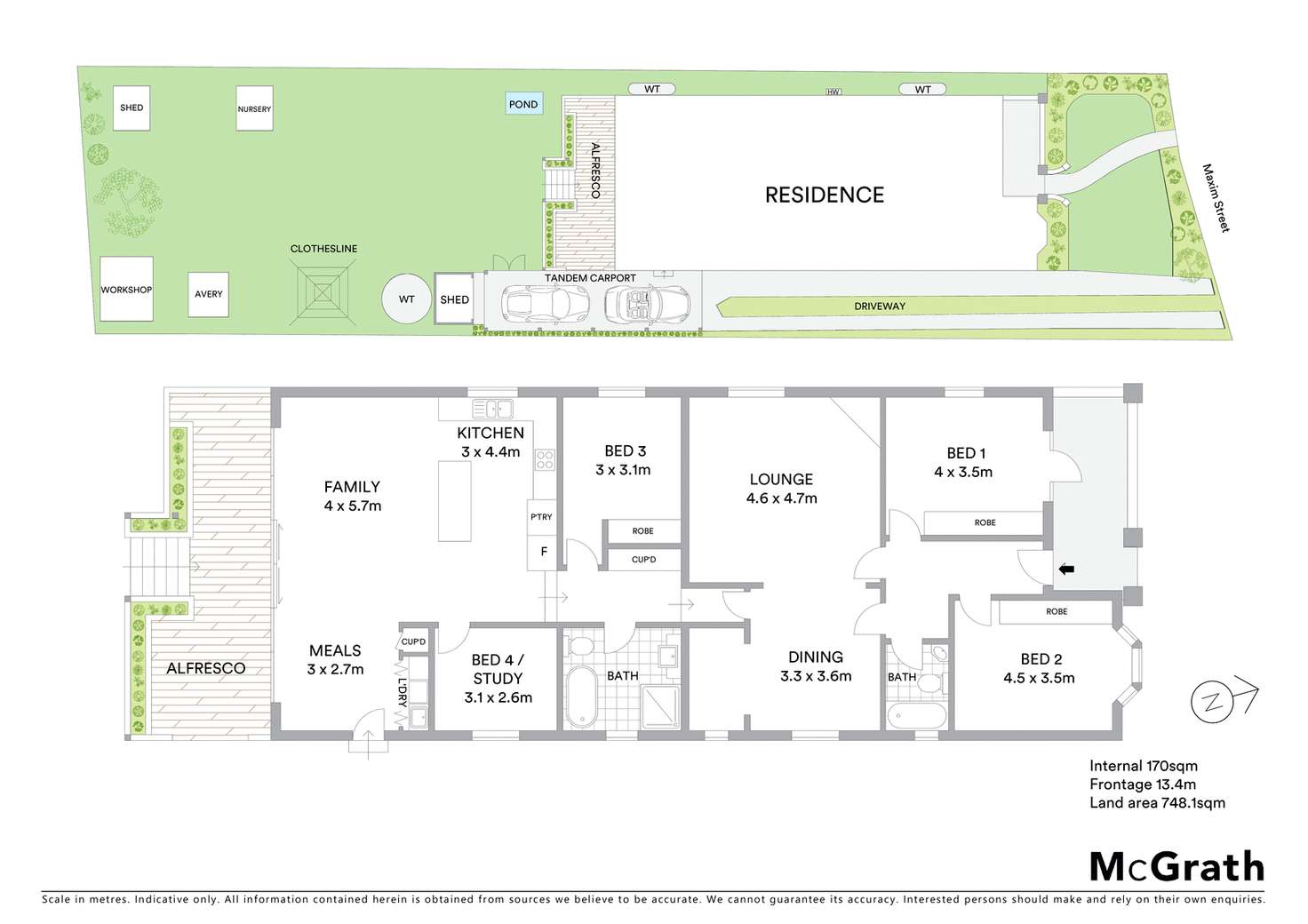 Floorplan of Homely house listing, 23 Maxim Street, West Ryde NSW 2114