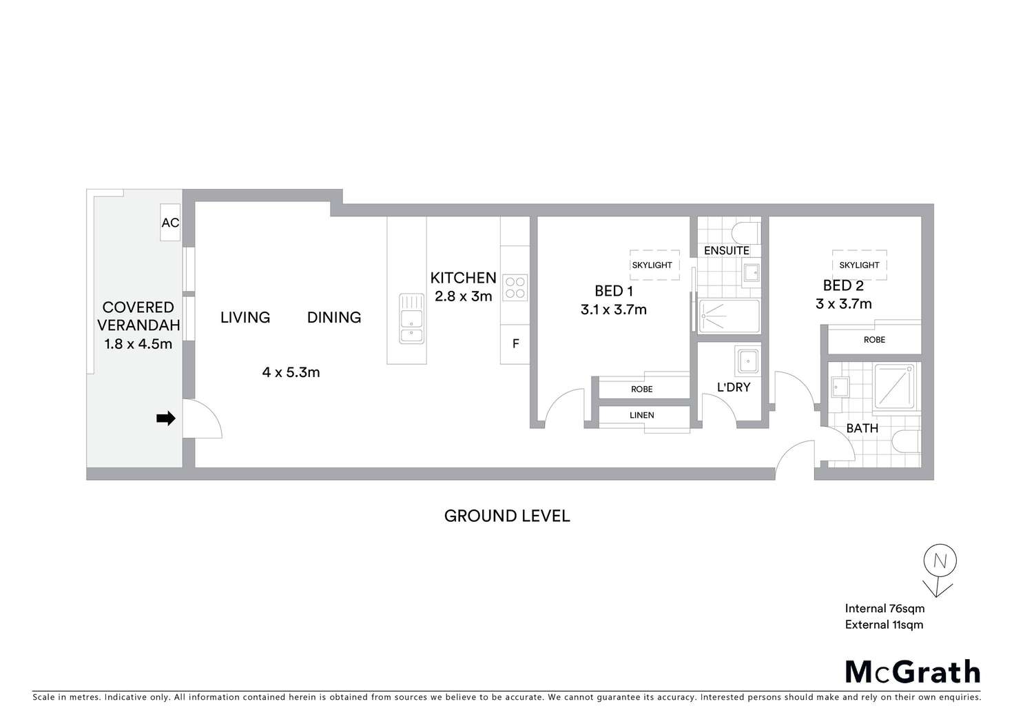 Floorplan of Homely unit listing, 13/17 Colac Grove, Belmont VIC 3216