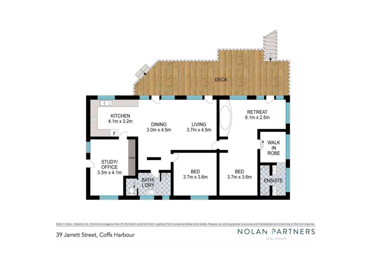 Floorplan of Homely house listing, 39 Jarrett Street, Coffs Harbour NSW 2450
