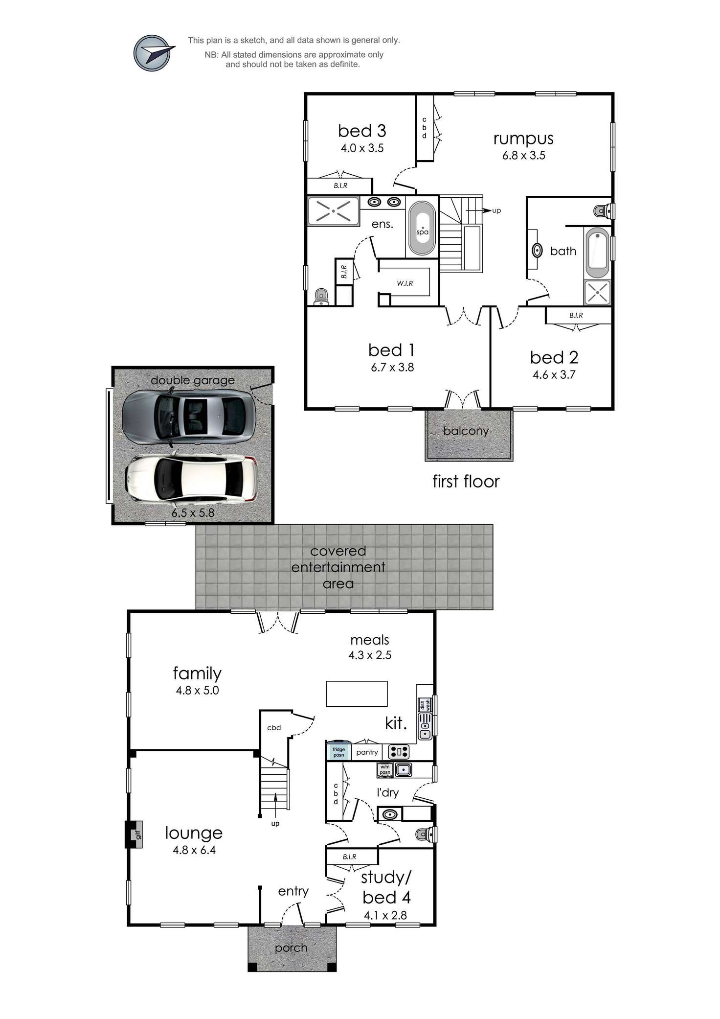 Floorplan of Homely house listing, 51 Yarra Valley Boulevard, Chirnside Park VIC 3116