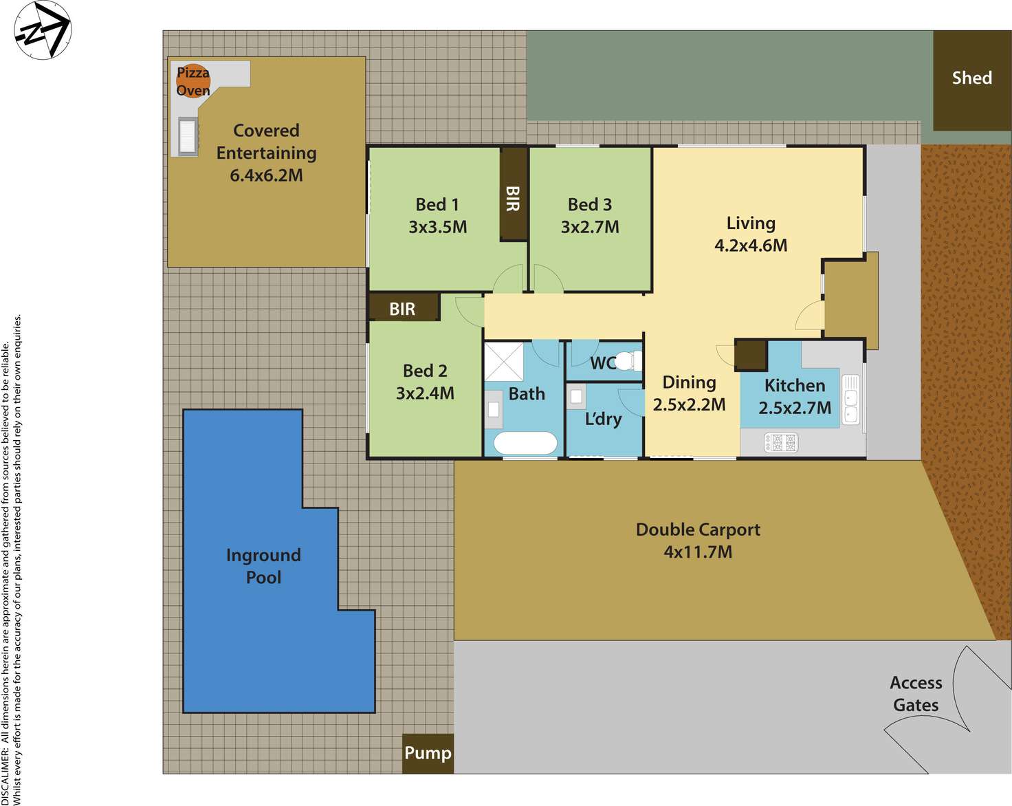 Floorplan of Homely house listing, 16 Sally Place, Glendenning NSW 2761
