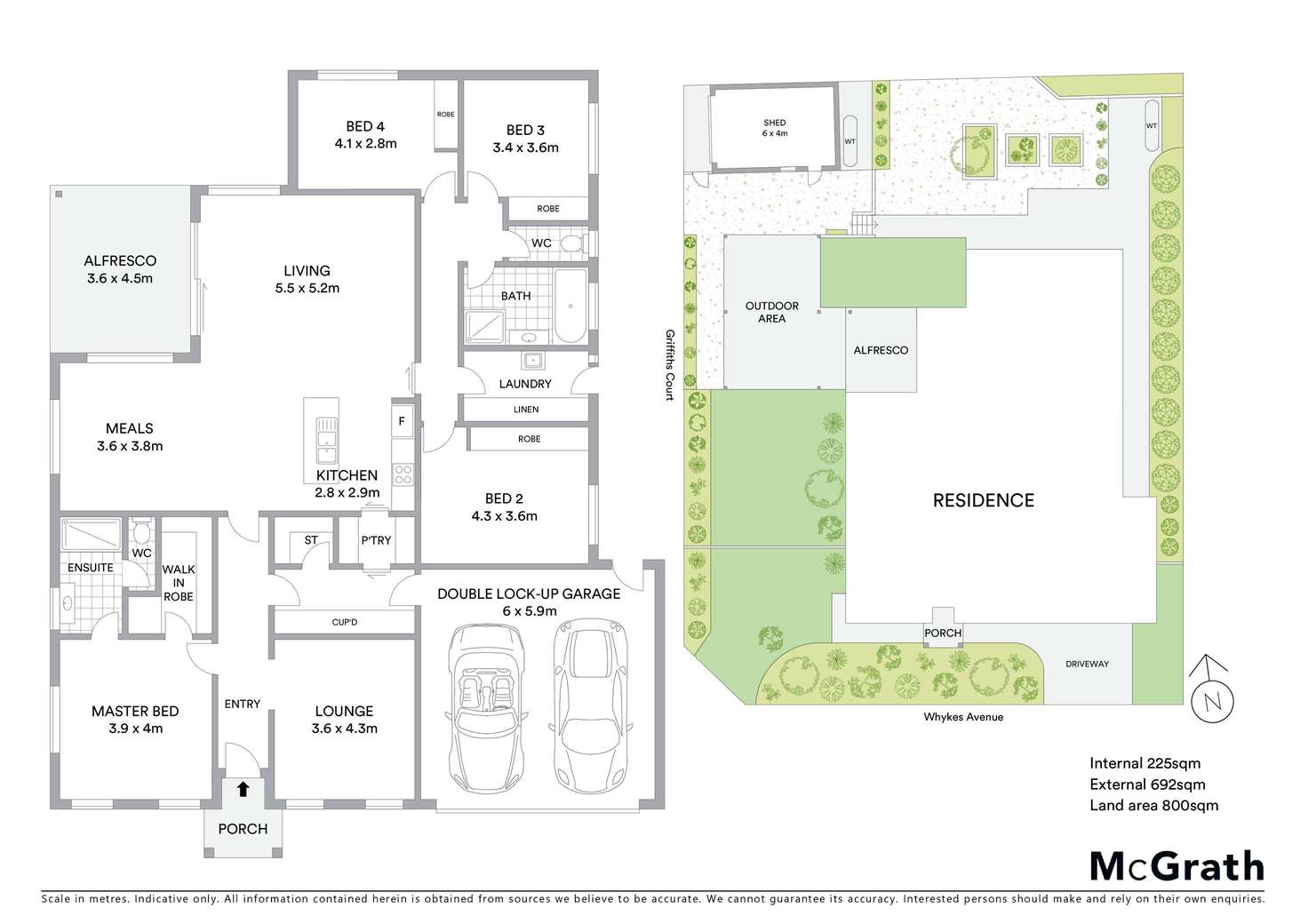 Floorplan of Homely house listing, 6 Whykes Avenue, Buninyong VIC 3357