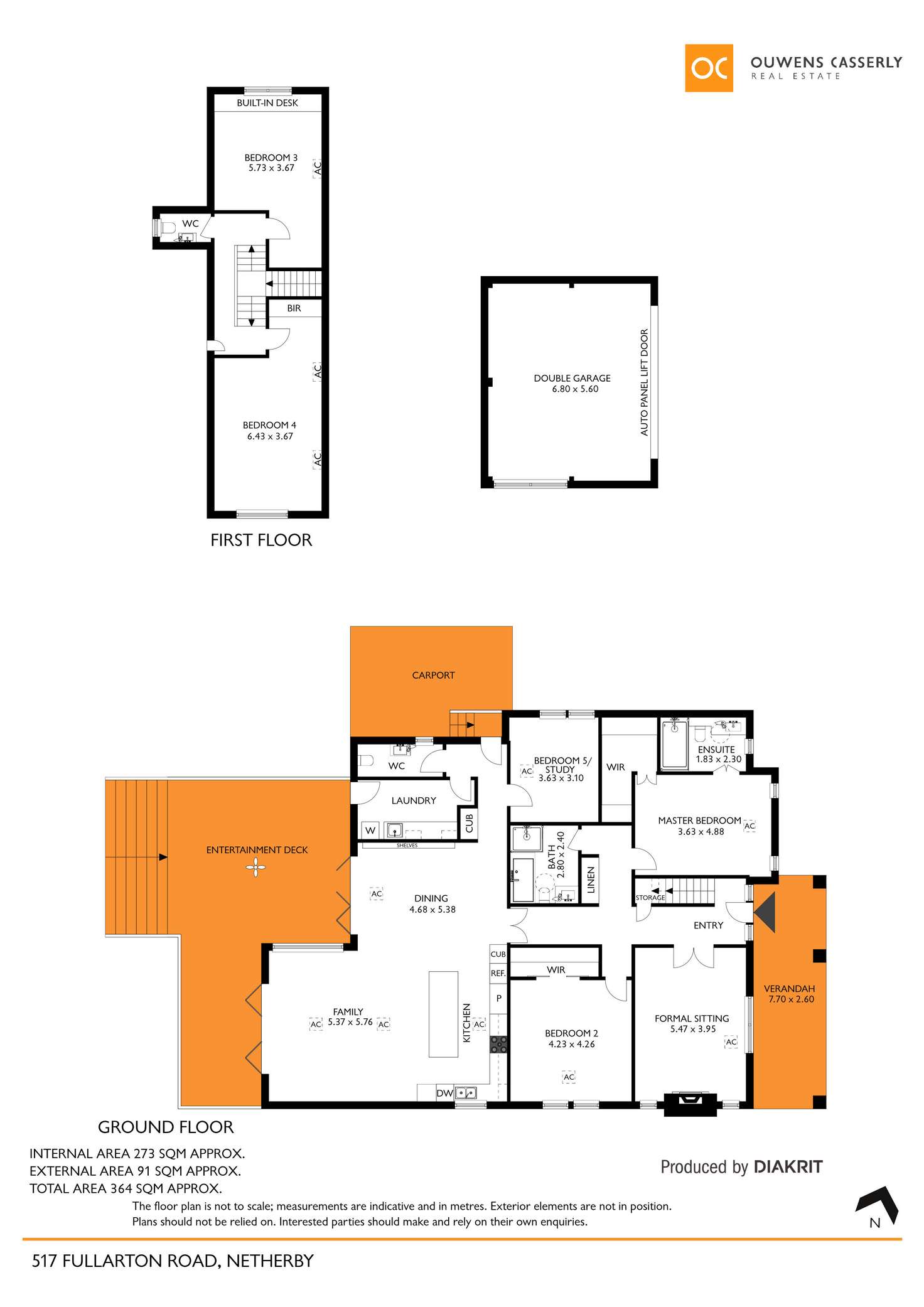Floorplan of Homely house listing, 517 Fullarton Road, Netherby SA 5062
