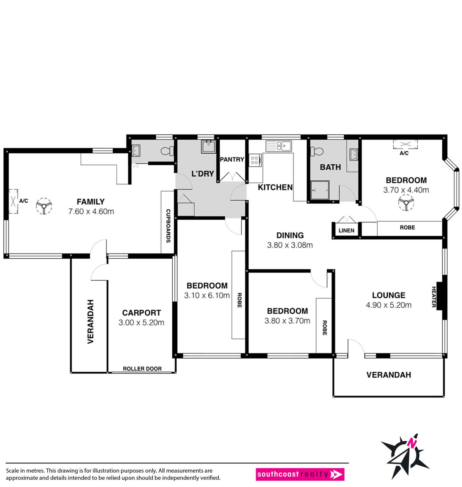 Floorplan of Homely house listing, 9 Kent Drive, Victor Harbor SA 5211