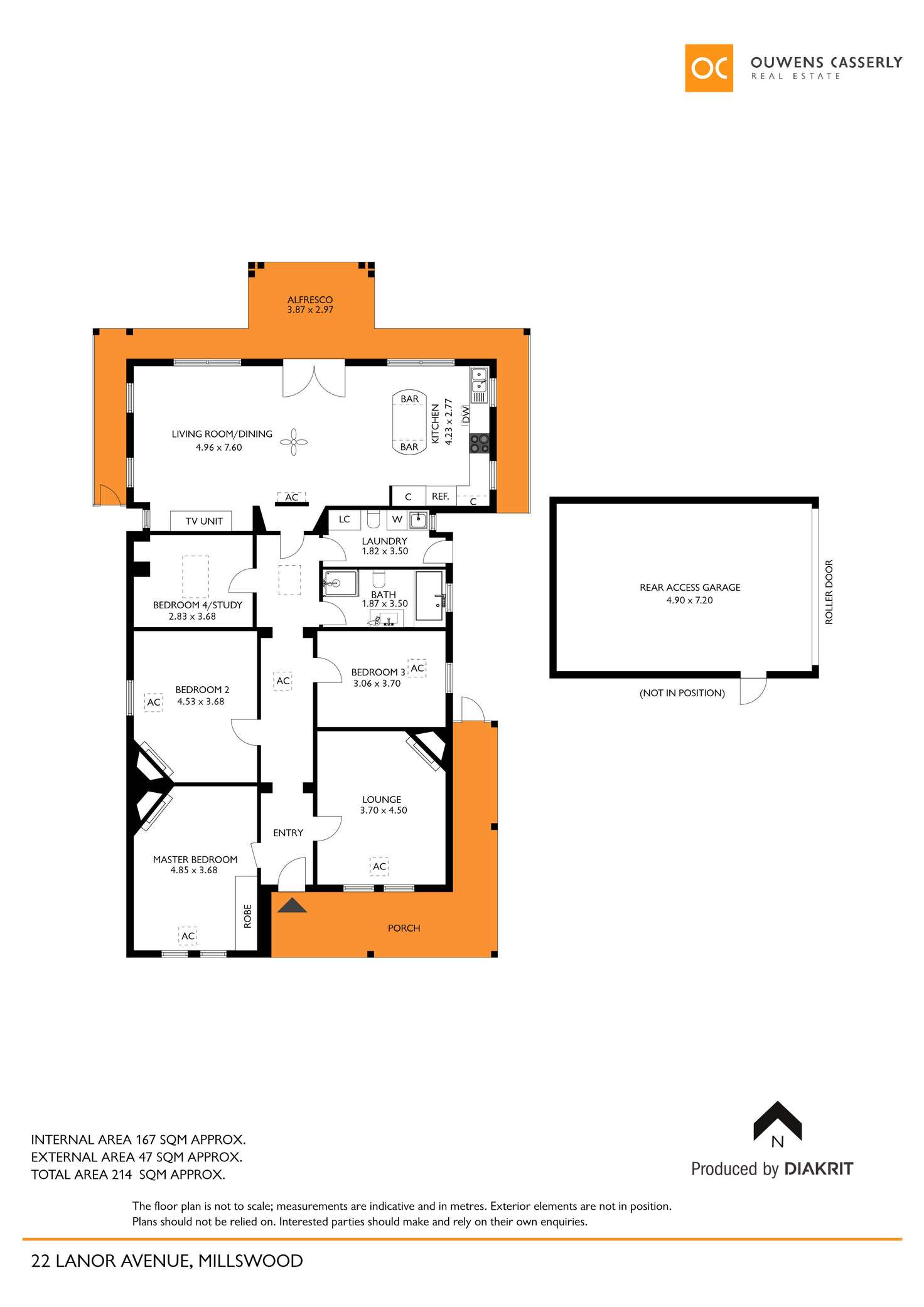 Floorplan of Homely house listing, 22 Lanor Avenue, Millswood SA 5034