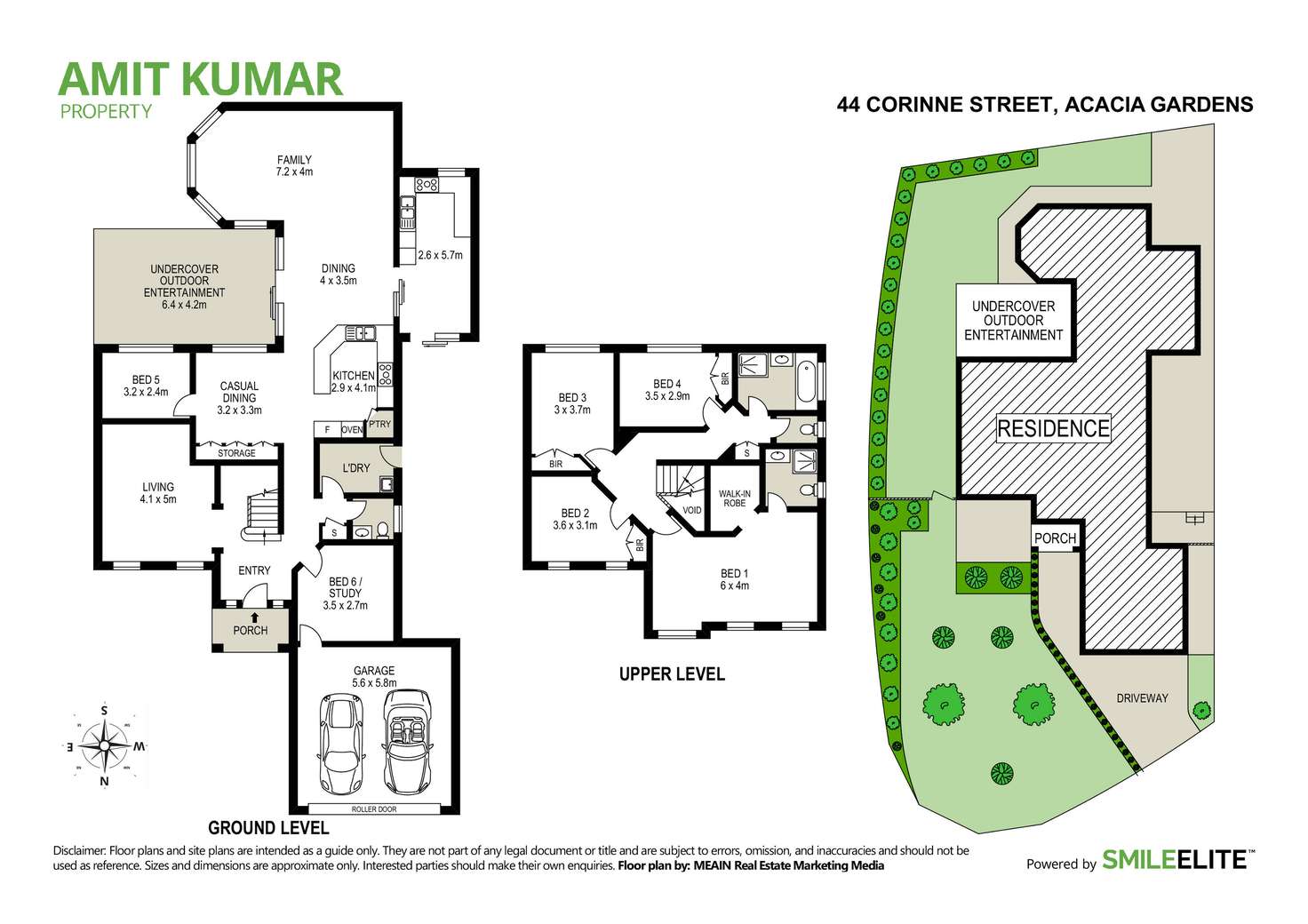 Floorplan of Homely house listing, 44 Corinne Street, Acacia Gardens NSW 2763