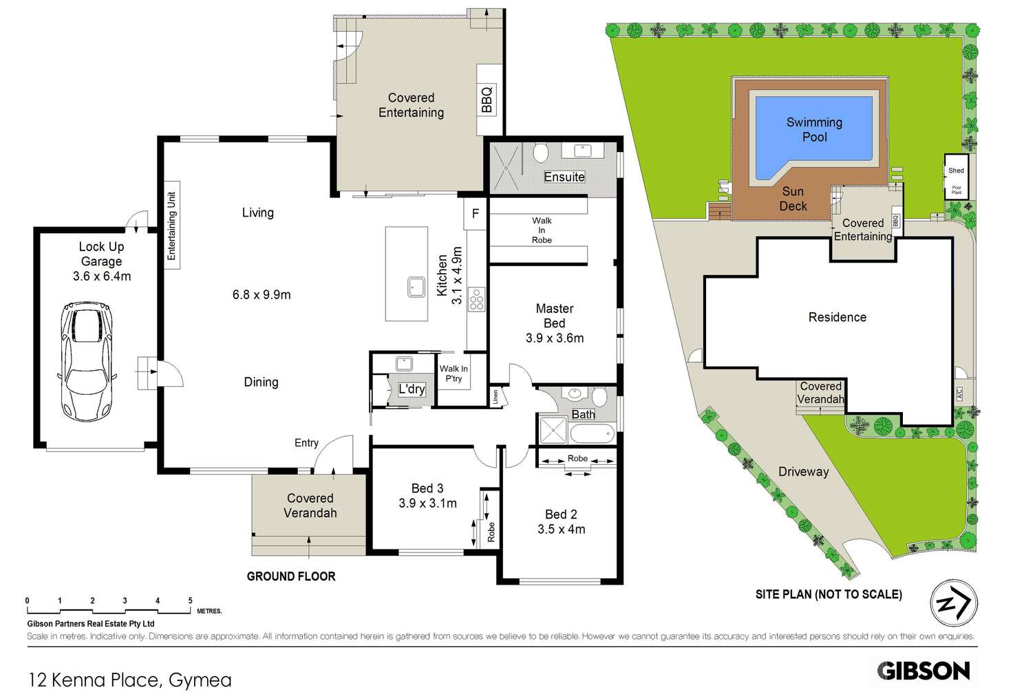 Floorplan of Homely house listing, 12 Kenna Place, Gymea NSW 2227