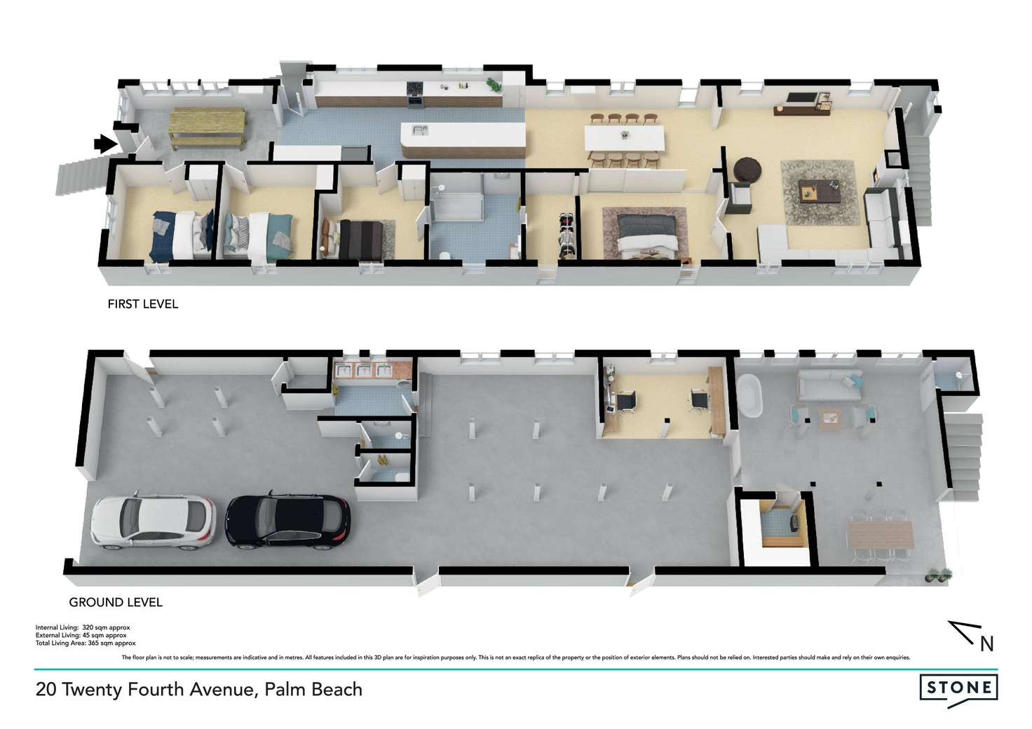 Floorplan of Homely house listing, 20 Twenty Fourth Avenue, Palm Beach QLD 4221