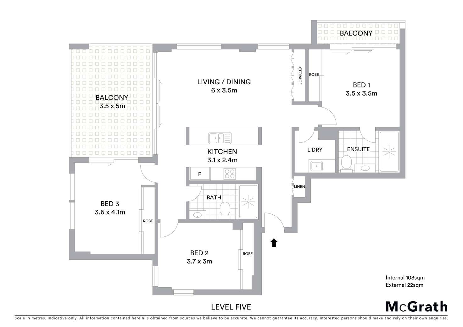 Floorplan of Homely apartment listing, 20/6 Hercules Street, Wollongong NSW 2500