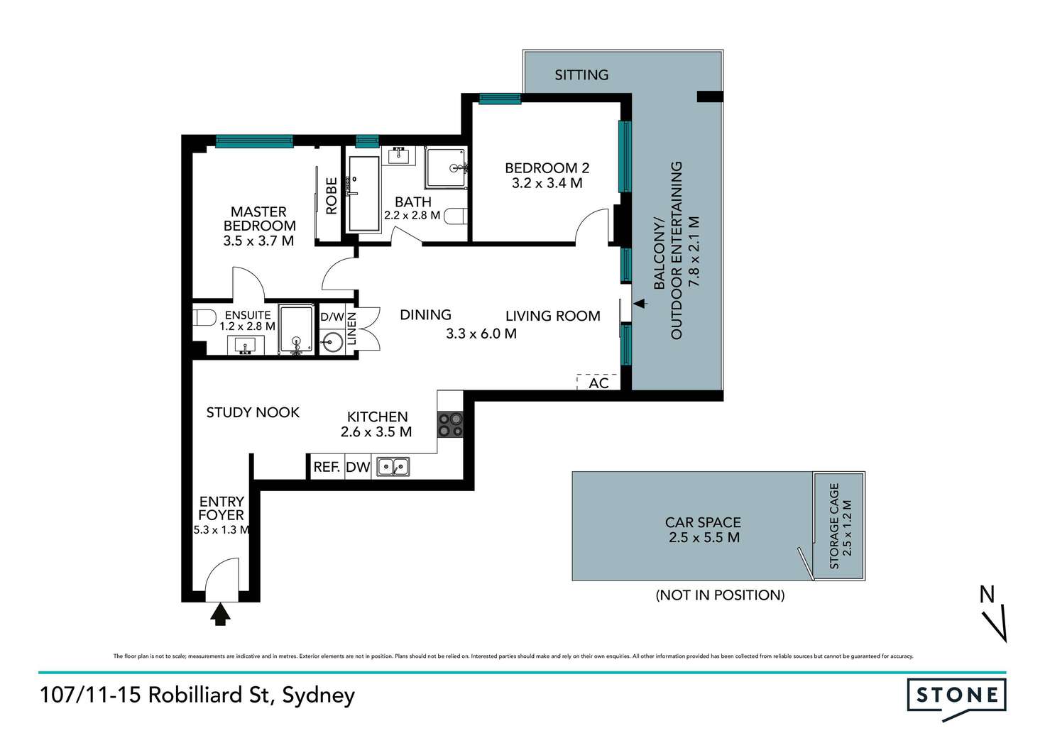 Floorplan of Homely apartment listing, 15/11-15 Robilliard Street, Mays Hill NSW 2145