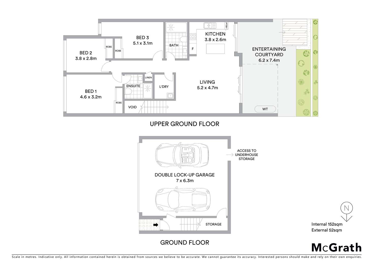 Floorplan of Homely townhouse listing, 3/1 Hingston Close, Lake Heights NSW 2502