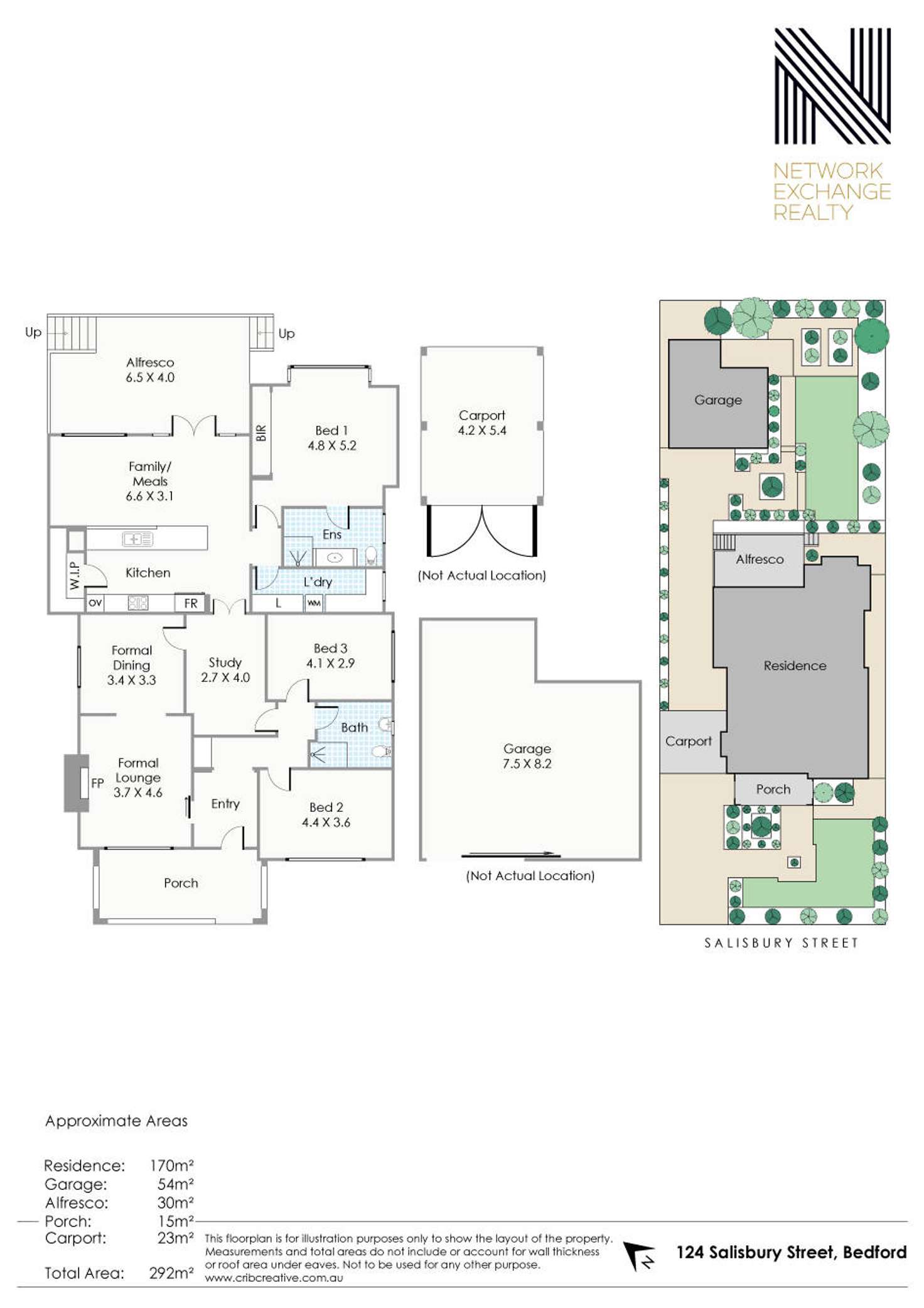 Floorplan of Homely house listing, 124 Salisbury Street, Bedford WA 6052