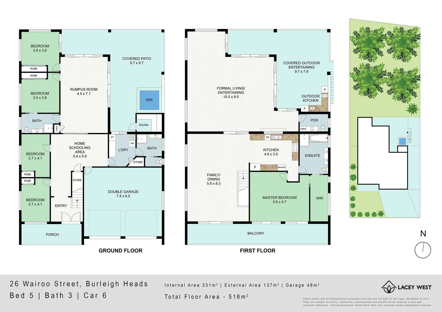Floorplan of Homely house listing, 26 Wairoo Street, Burleigh Heads QLD 4220
