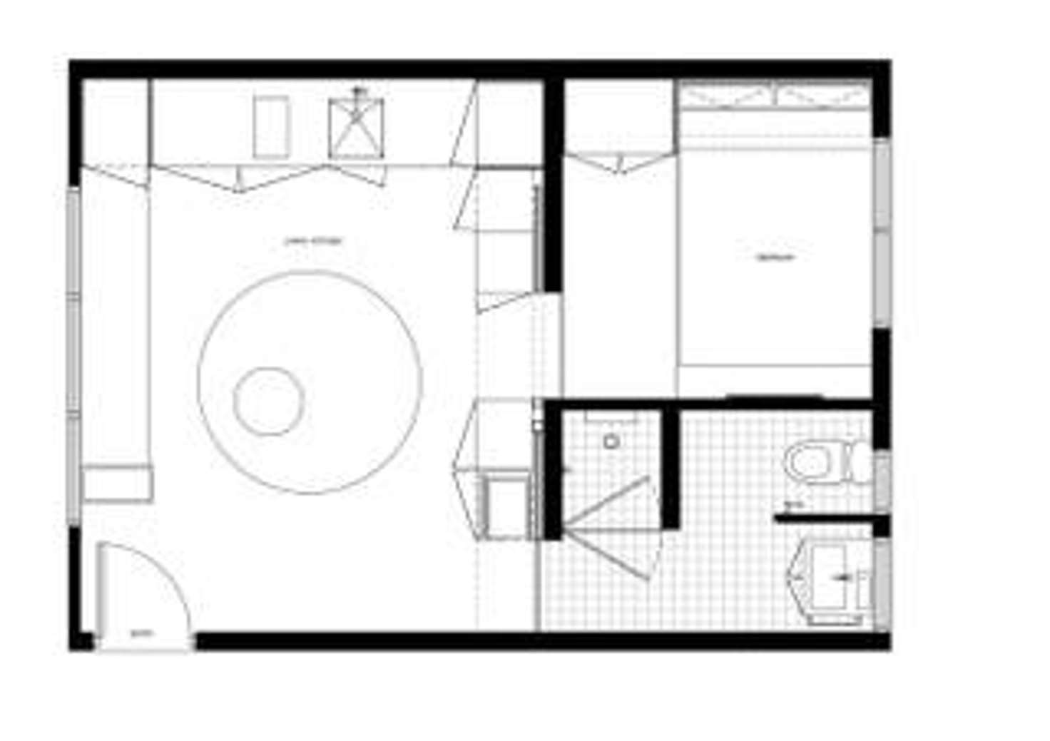 Floorplan of Homely apartment listing, 1/157 Buckingham Street, Richmond VIC 3121