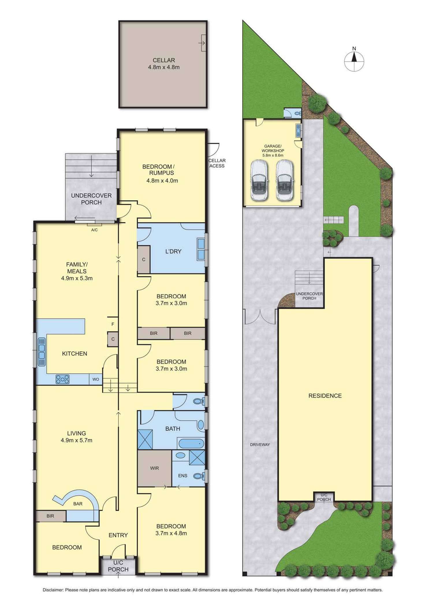 Floorplan of Homely house listing, 167 Wilson Boulevard, Reservoir VIC 3073