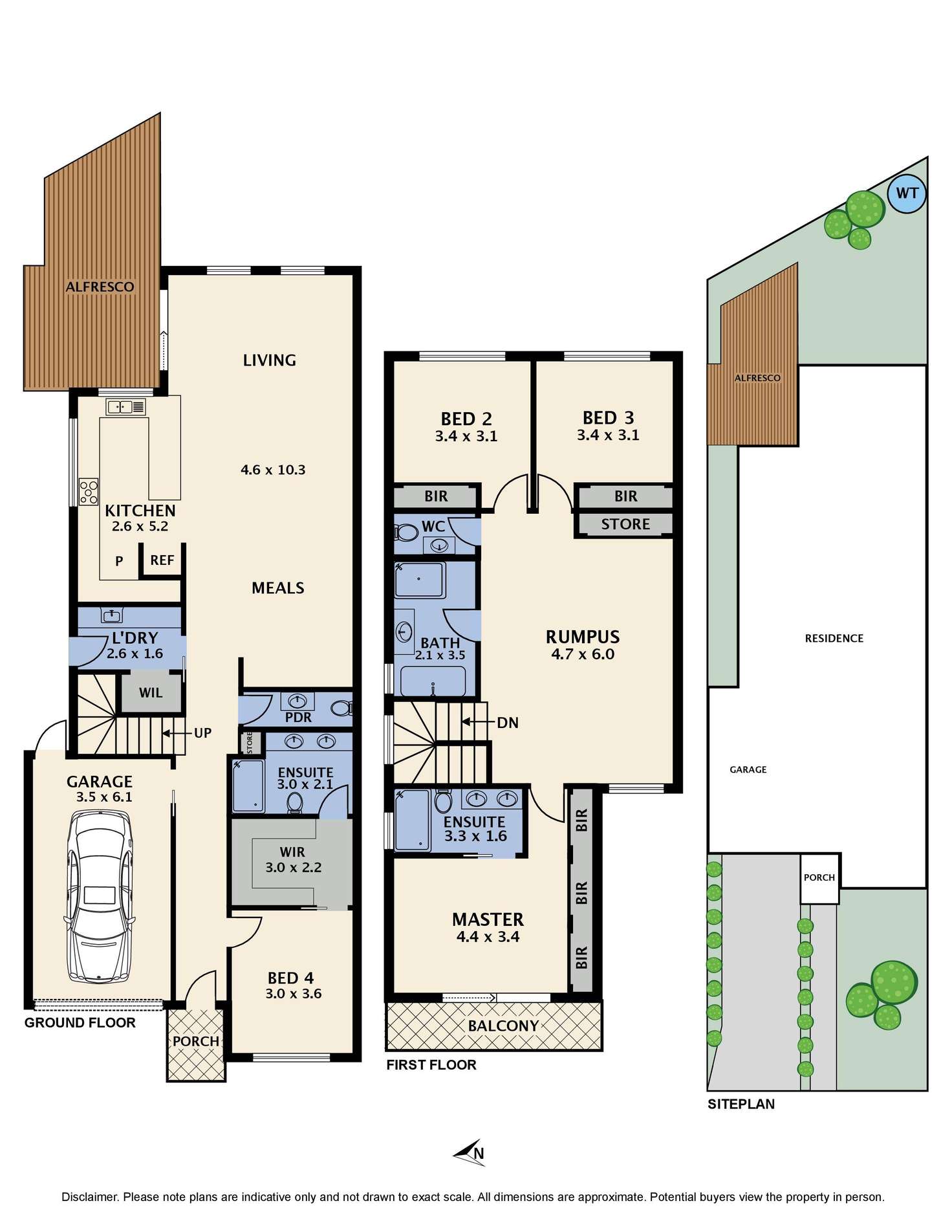 Floorplan of Homely house listing, 20B Smith Street, Reservoir VIC 3073