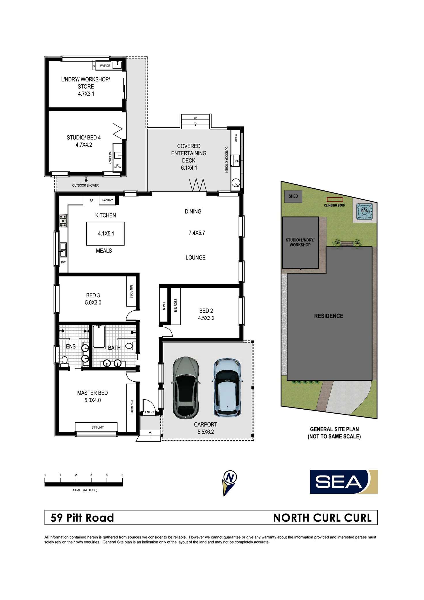 Floorplan of Homely house listing, 59 Pitt Road, North Curl Curl NSW 2099