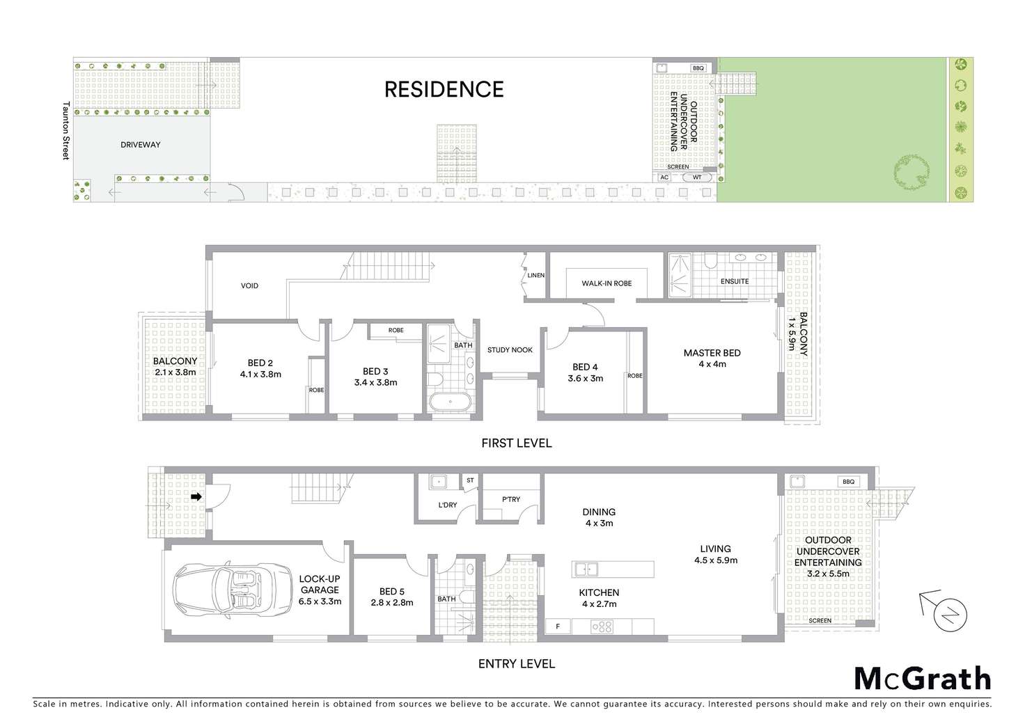 Floorplan of Homely semiDetached listing, 2a Taunton Street, Blakehurst NSW 2221
