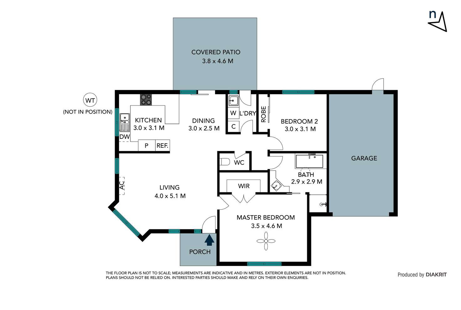 Floorplan of Homely unit listing, 13/881 Plenty Road, South Morang VIC 3752