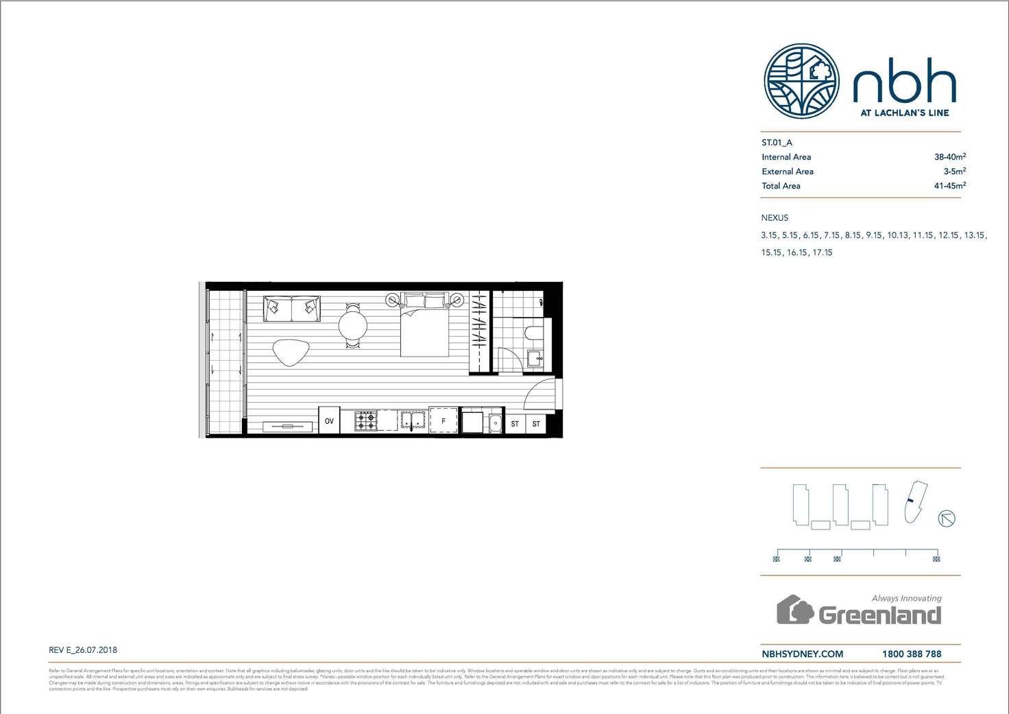 Floorplan of Homely studio listing, 1506/13 Halifax Street, Macquarie Park NSW 2113