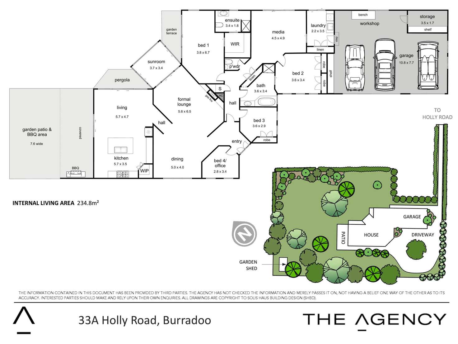 Floorplan of Homely house listing, 33A Holly Road, Burradoo NSW 2576