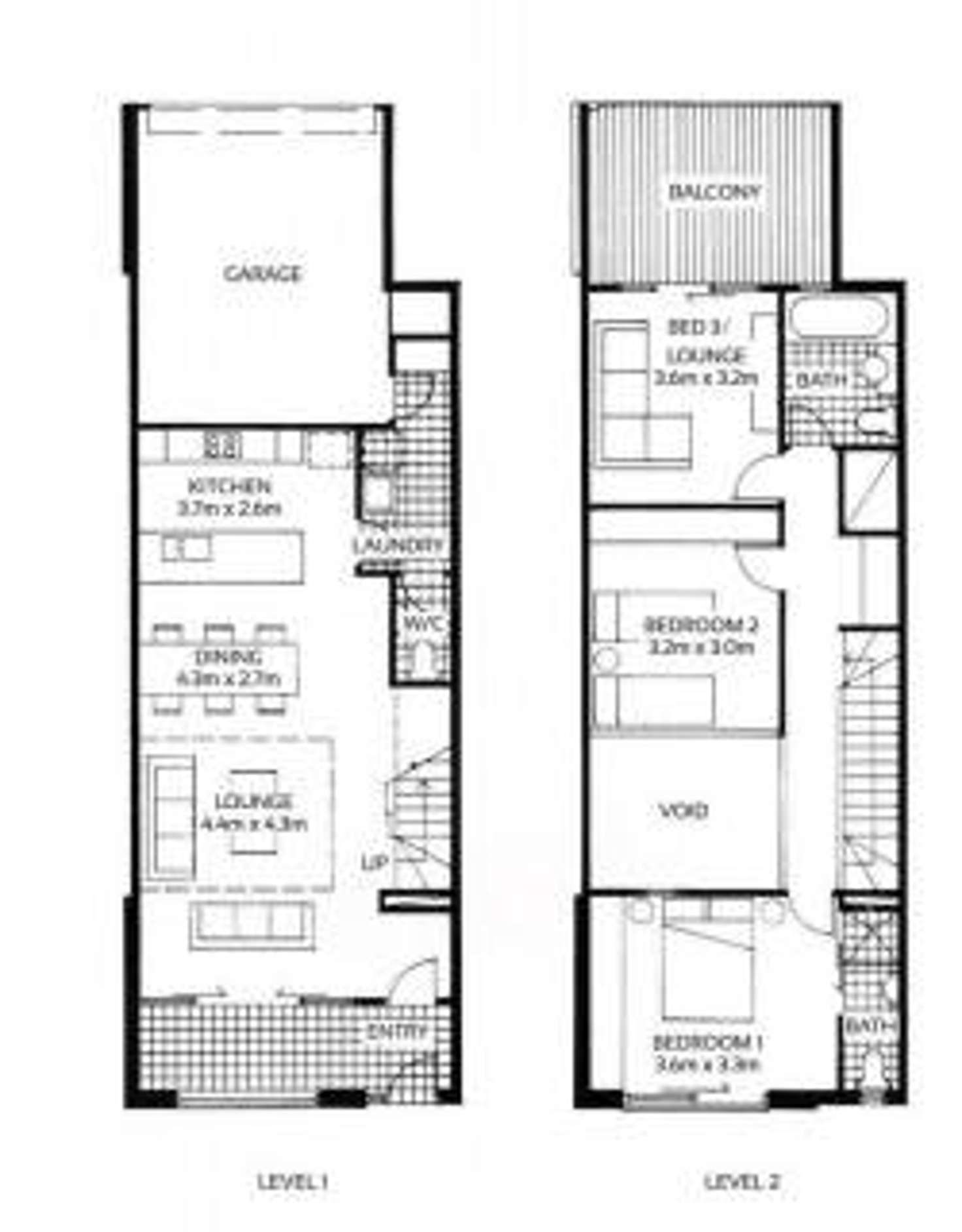 Floorplan of Homely house listing, 3/21 Russell Street, Adelaide SA 5000