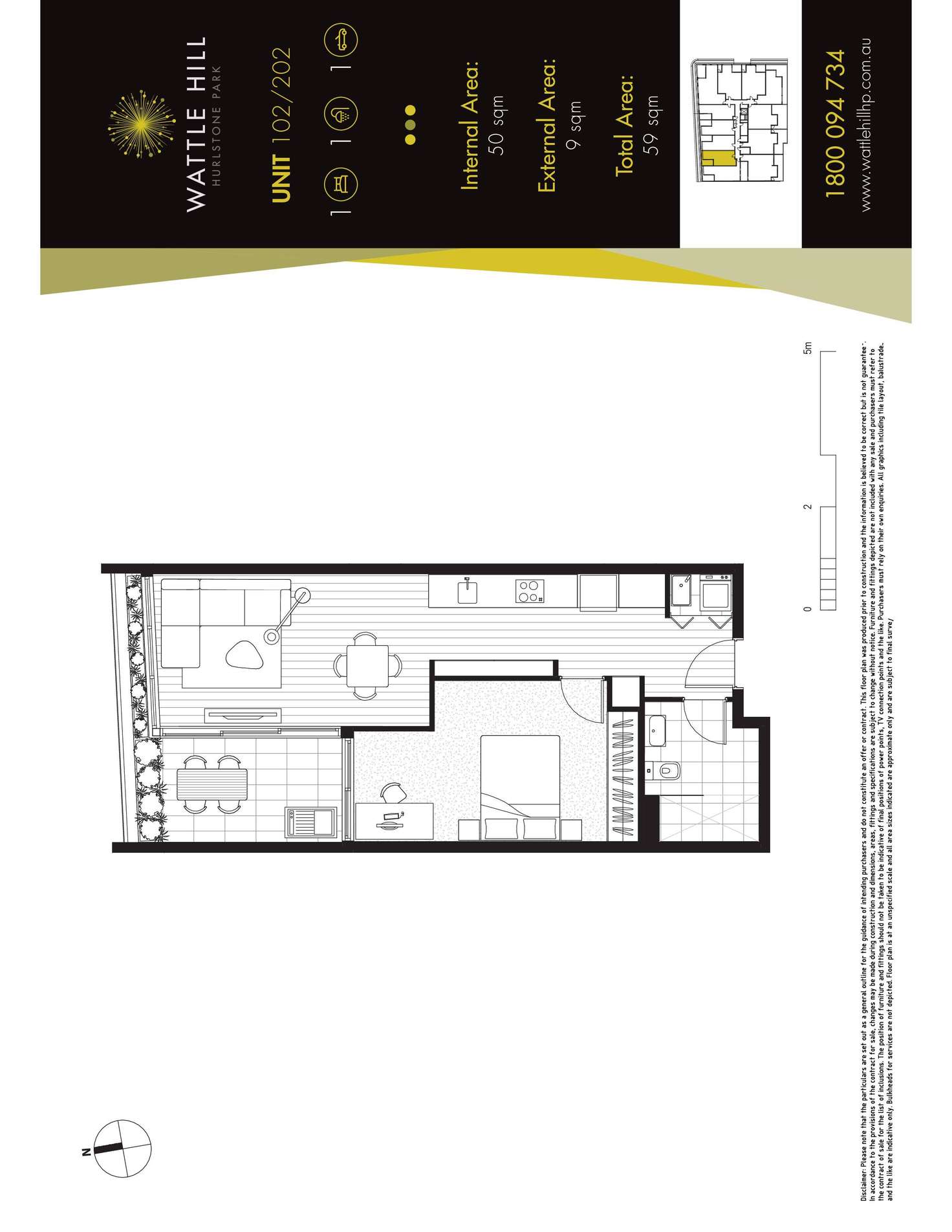 Floorplan of Homely apartment listing, 102/1 Duntroon Street, Hurlstone Park NSW 2193