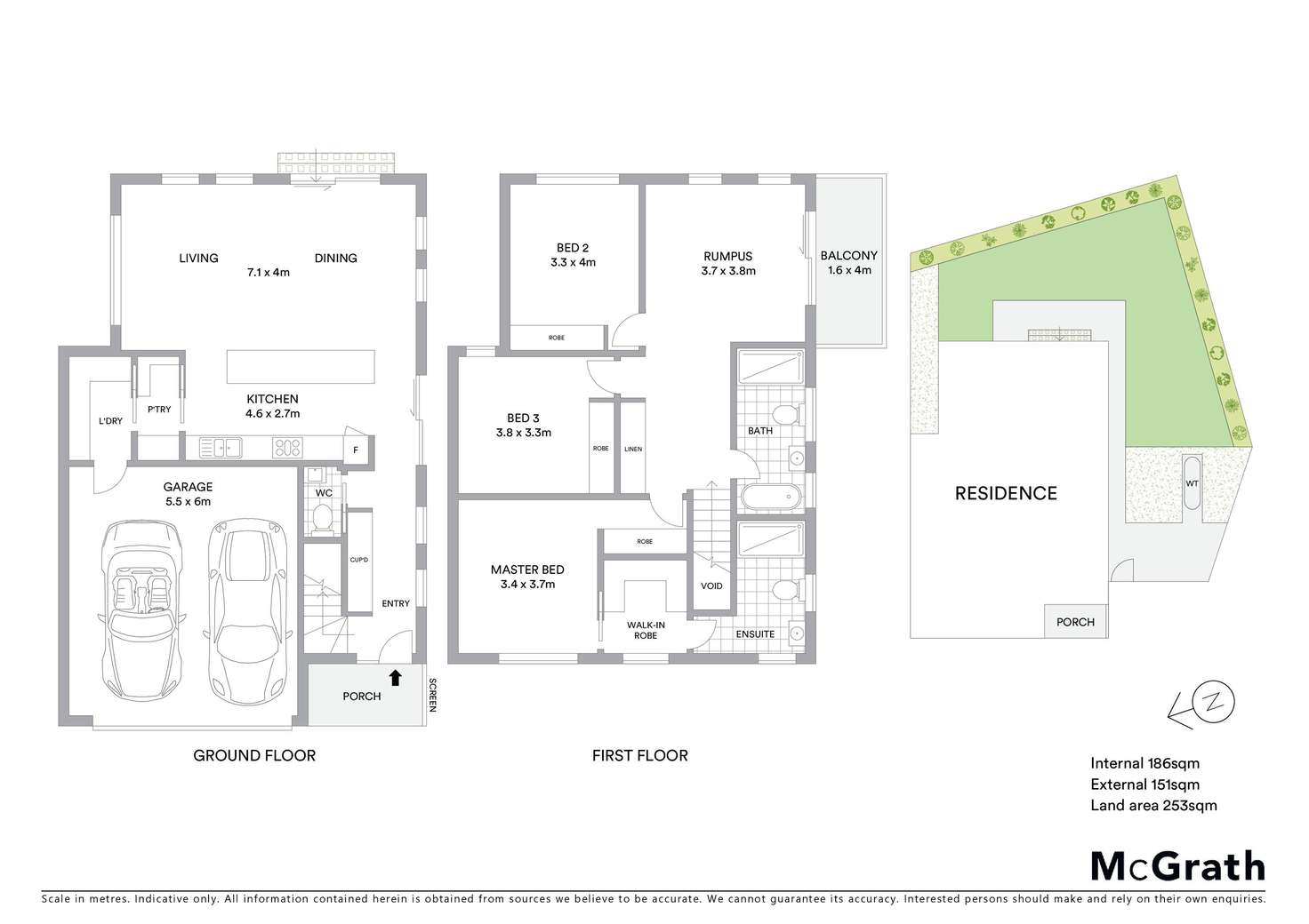 Floorplan of Homely townhouse listing, 3/49 Dryden Way, Highton VIC 3216