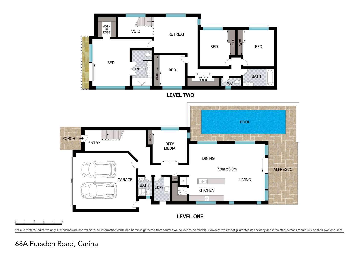 Floorplan of Homely house listing, 68A Fursden Road, Carina QLD 4152