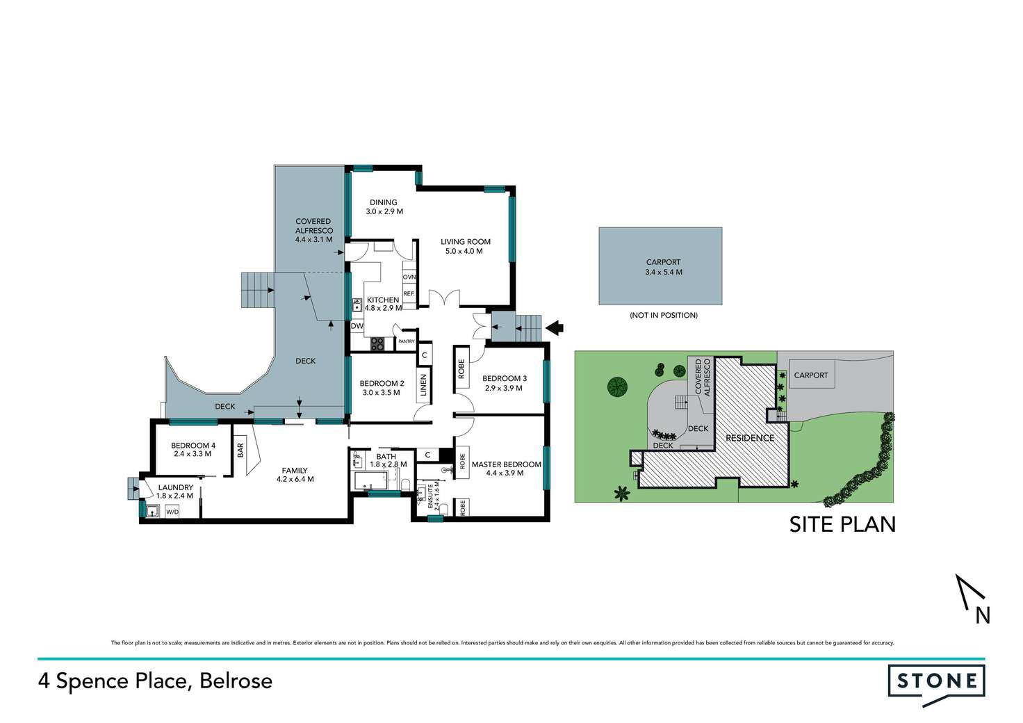 Floorplan of Homely house listing, 4 Spence Place, Belrose NSW 2085