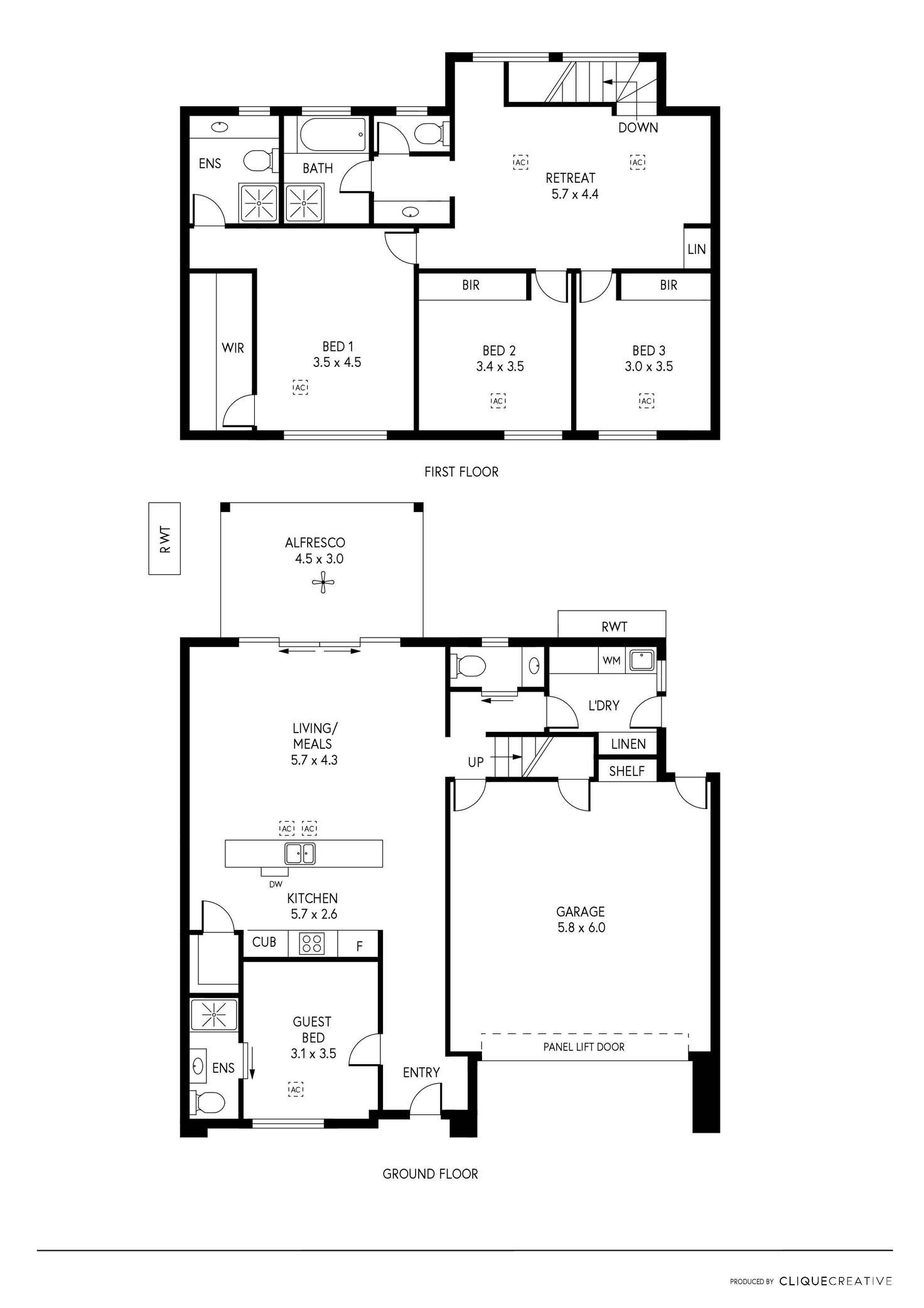 Floorplan of Homely house listing, 1B Blanden Avenue, Marden SA 5070