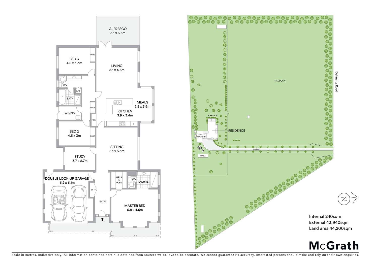 Floorplan of Homely acreageSemiRural listing, 9 Dehnerts Road, Ballan VIC 3342