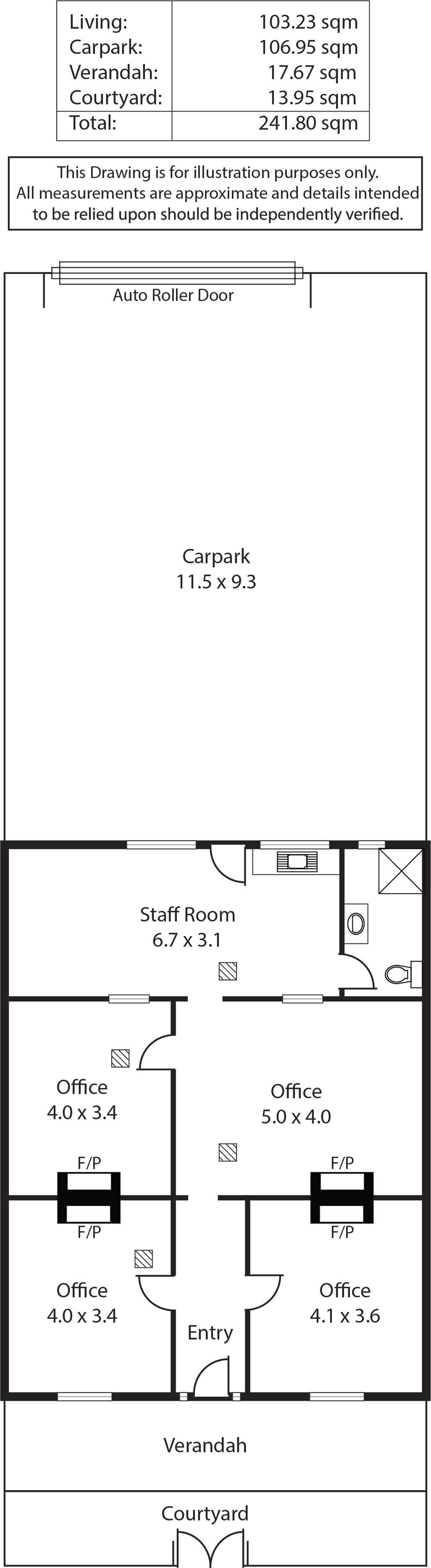 Floorplan of Homely house listing, 117 Sturt Street, Adelaide SA 5000