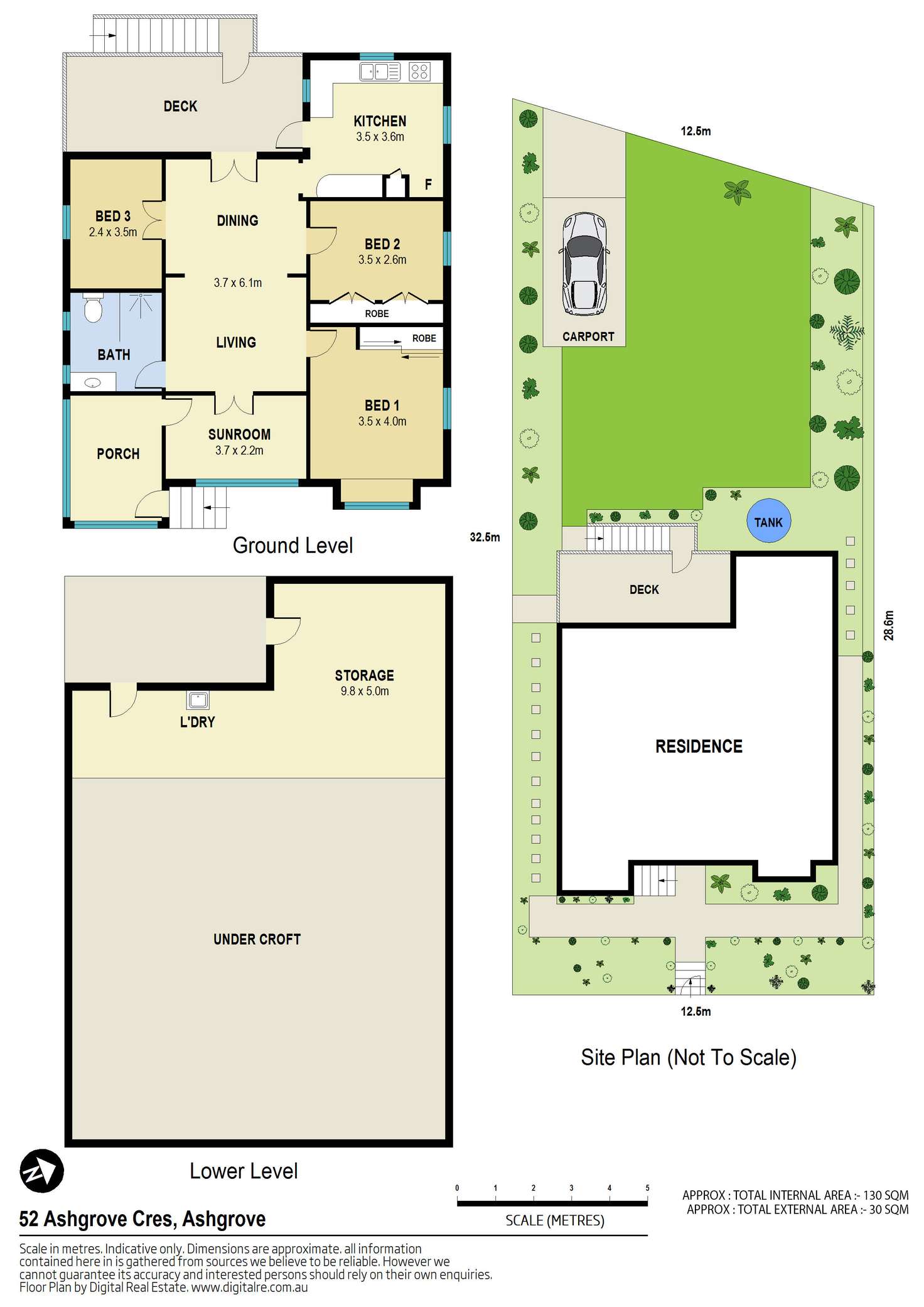 Floorplan of Homely house listing, 52 Ashgrove Crescent, Ashgrove QLD 4060
