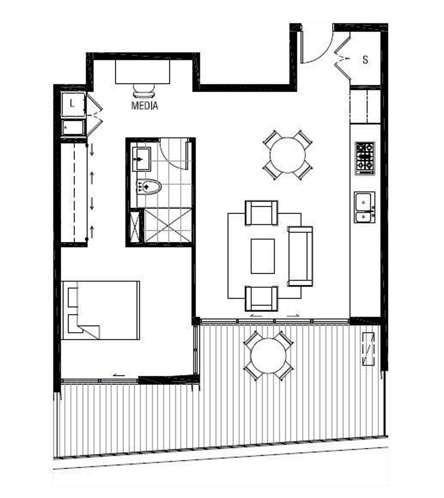 Floorplan of Homely apartment listing, 504/25 Lindfield Avenue, Lindfield NSW 2070