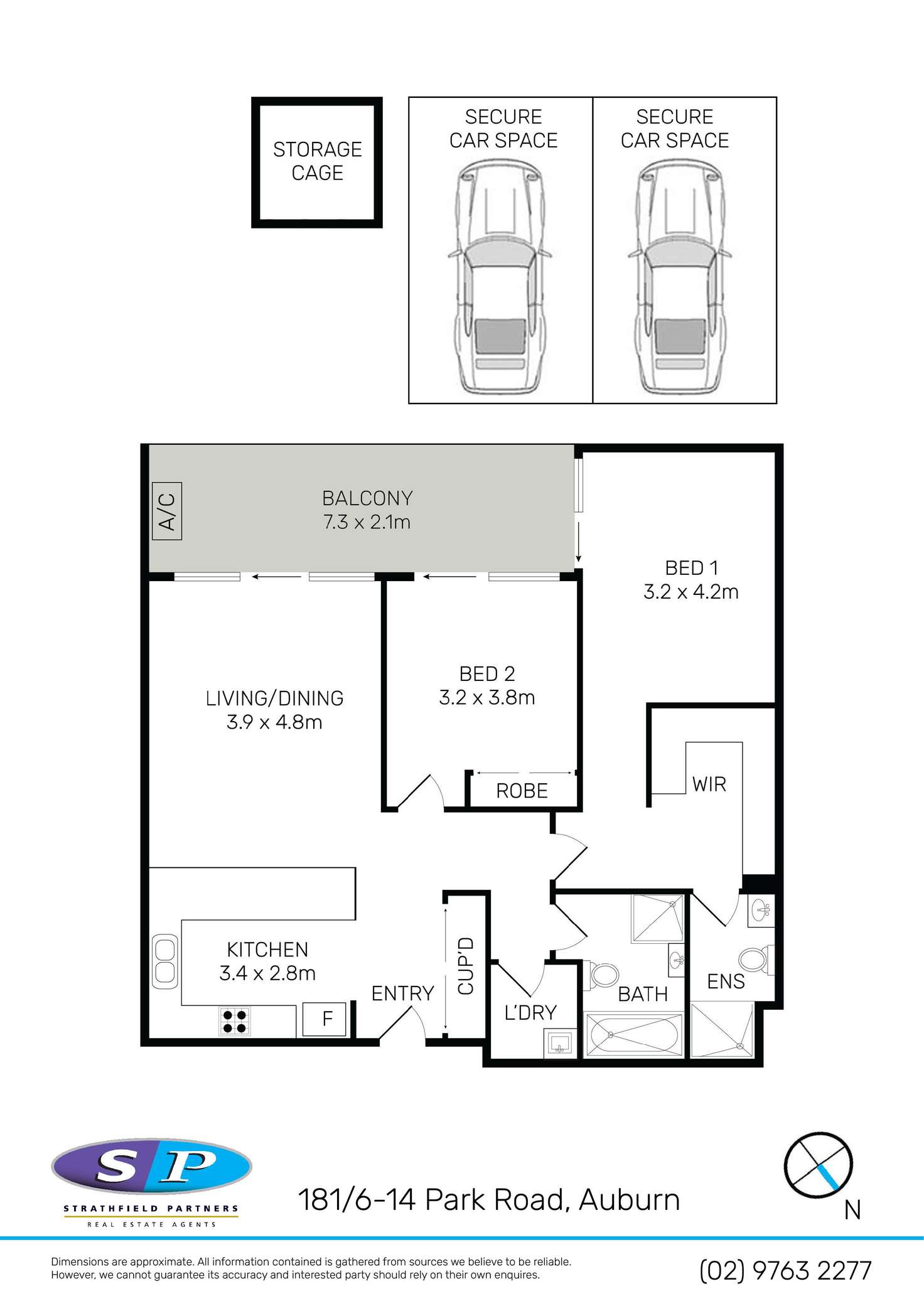 Floorplan of Homely unit listing, 57/6-14 Park Road, Auburn NSW 2144