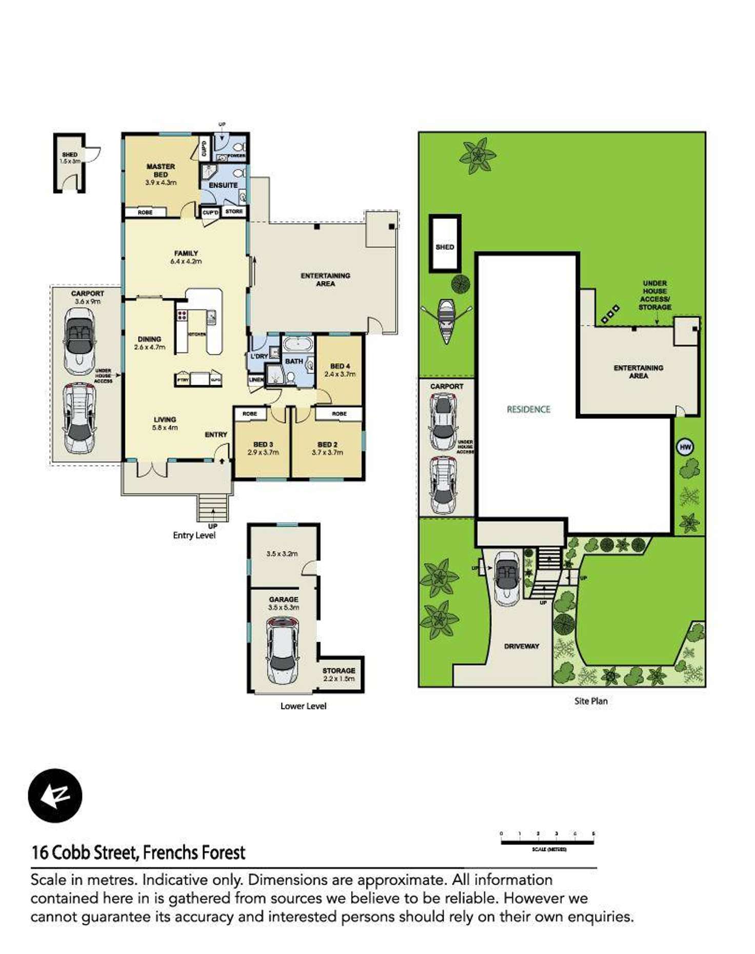 Floorplan of Homely house listing, 16 Cobb Street, Frenchs Forest NSW 2086