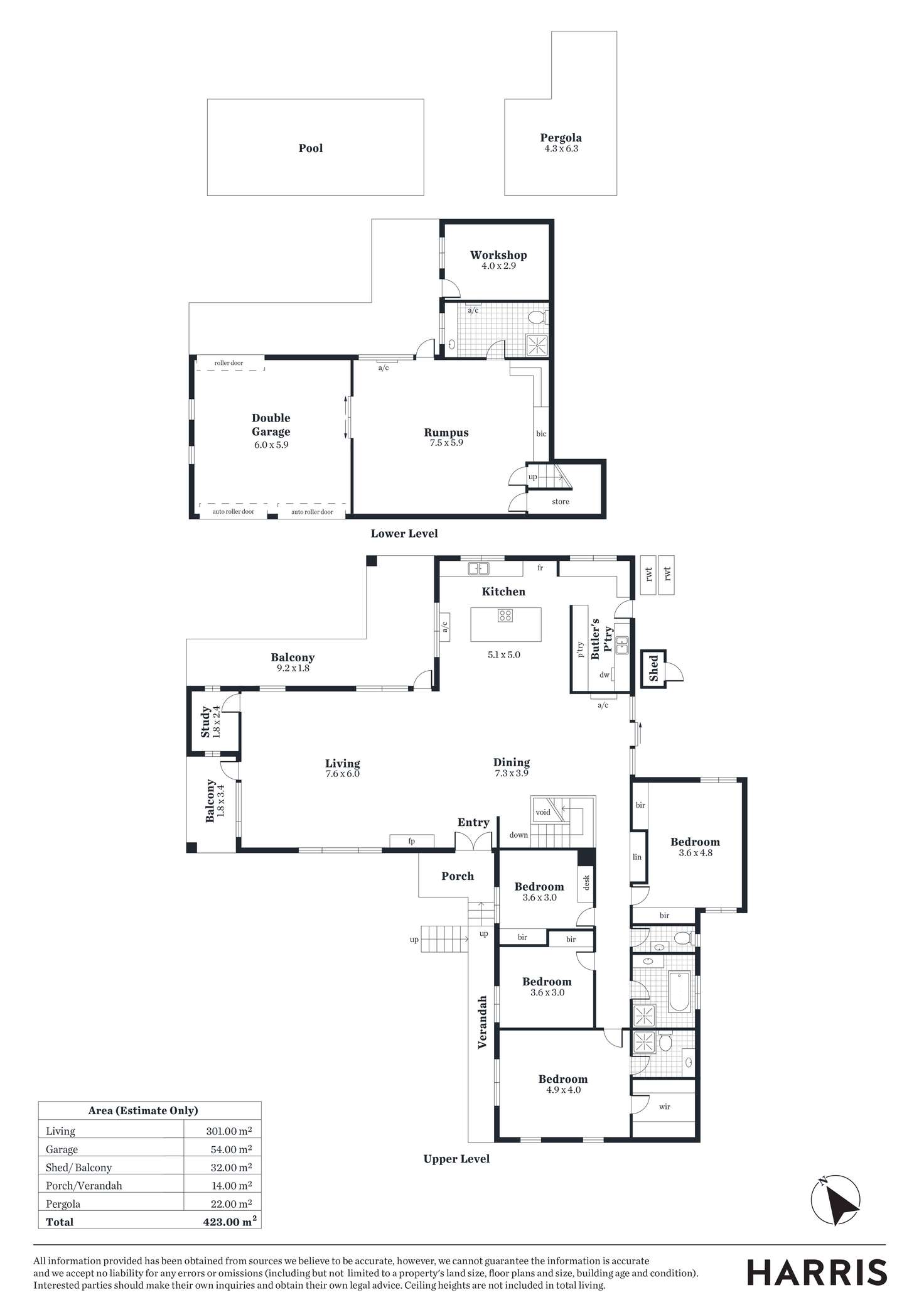 Floorplan of Homely house listing, 517 Kensington Road, Wattle Park SA 5066